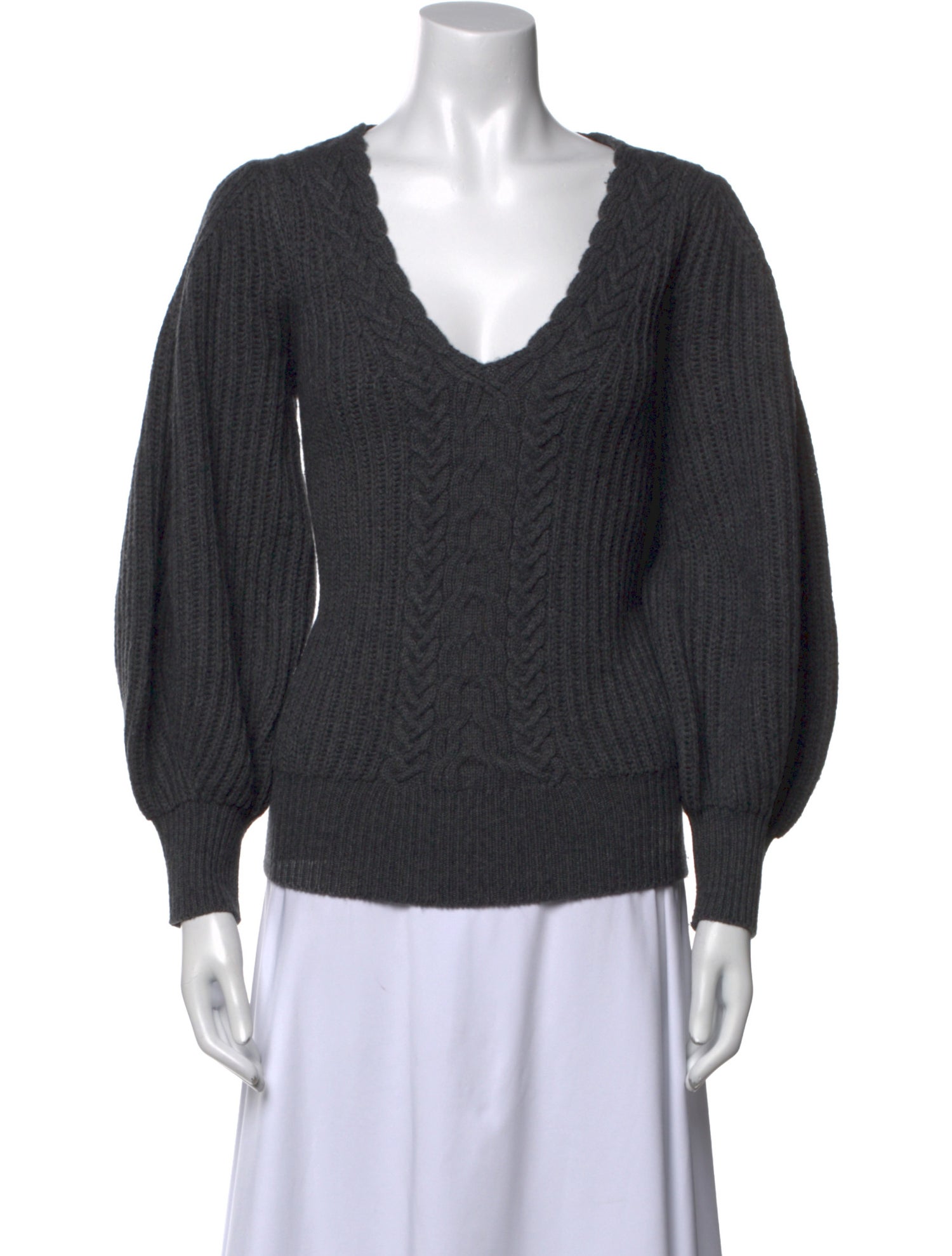 Co. Wool V-Neck Sweater