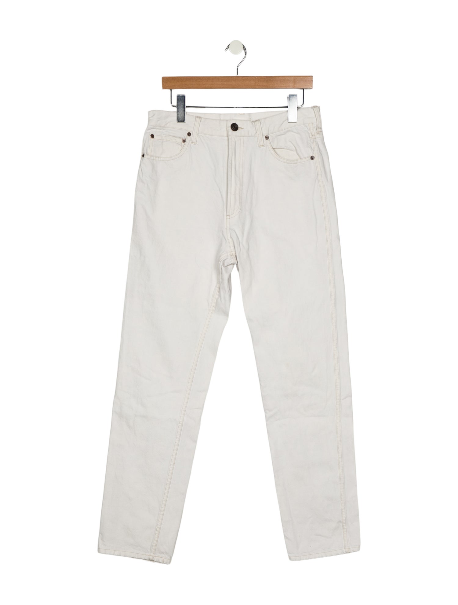 Co. High-Rise Straight Leg Jeans