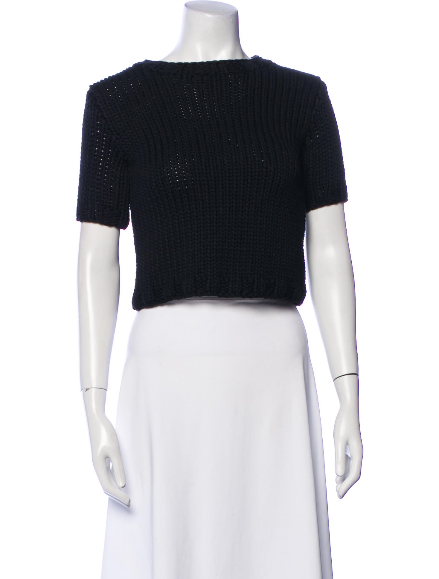 Co. Bateau Neckline Short Sleeve Top