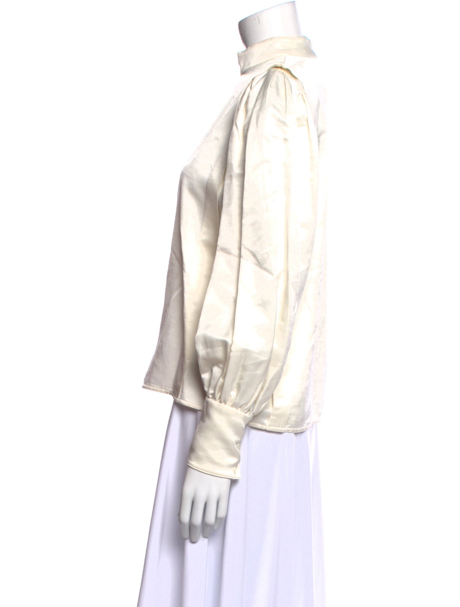 Co. Mock Neck Long Sleeve Sweatshirt