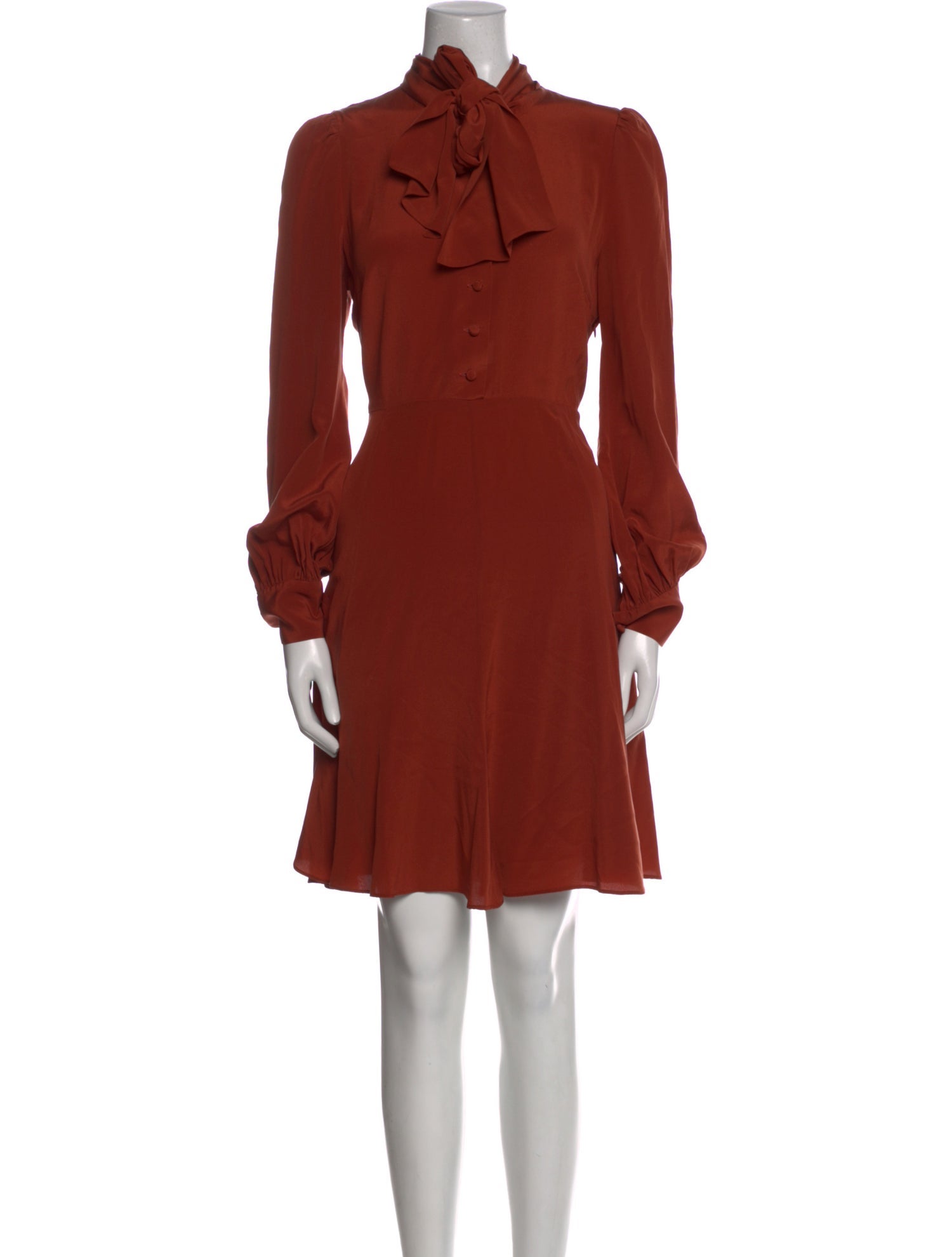 Co. Silk Knee-Length Dress