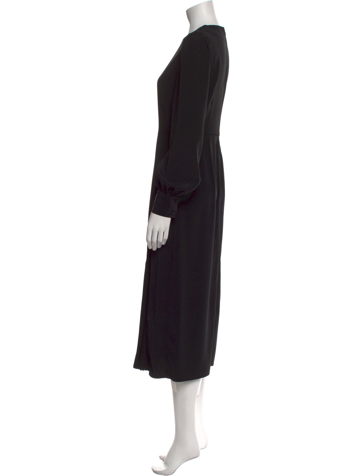 Co. Crew Neck Midi Length Dress