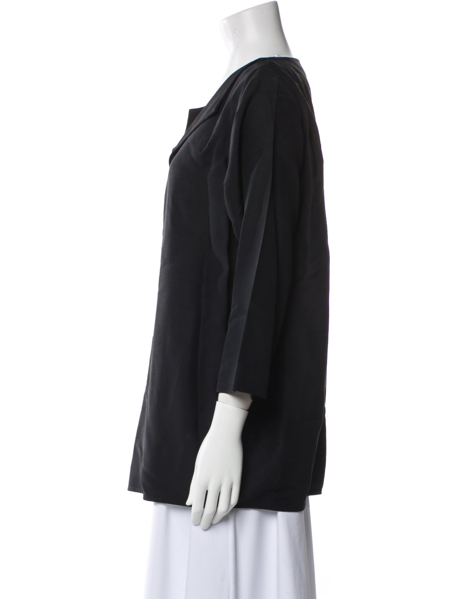 Co. V-Neck Three-Quarter Sleeve Blouse