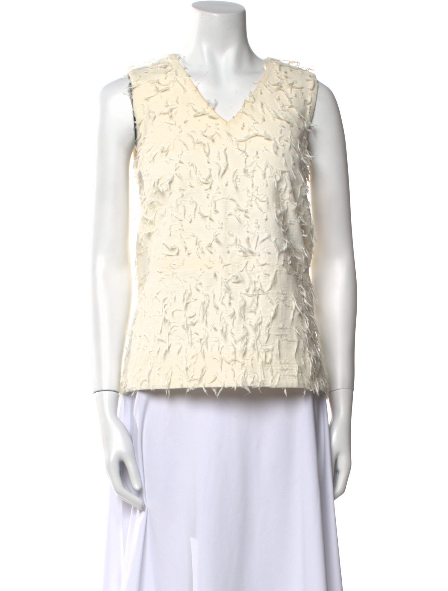 Co. V-Neck Sleeveless Top