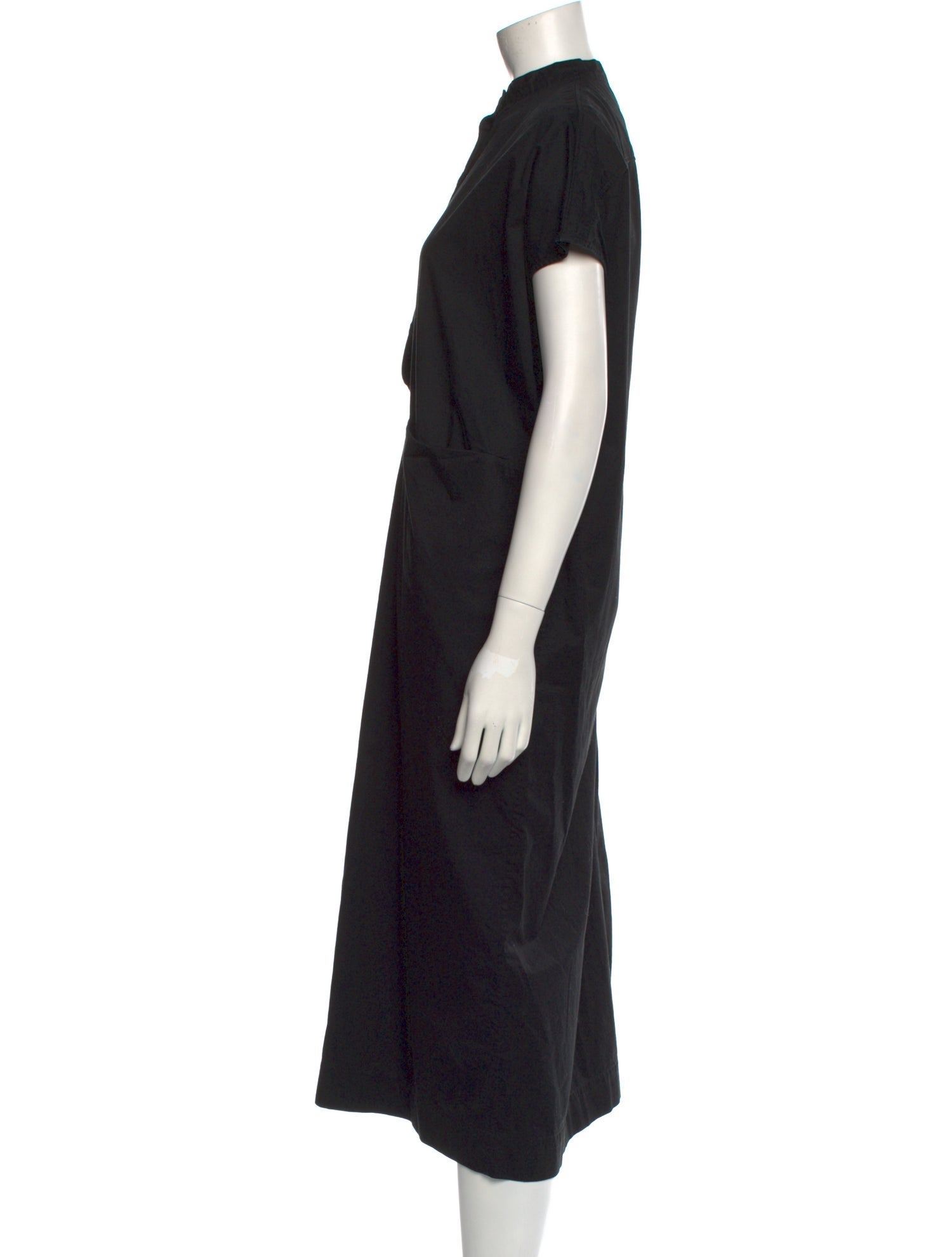 Co. Mock Neck Midi Length Dress