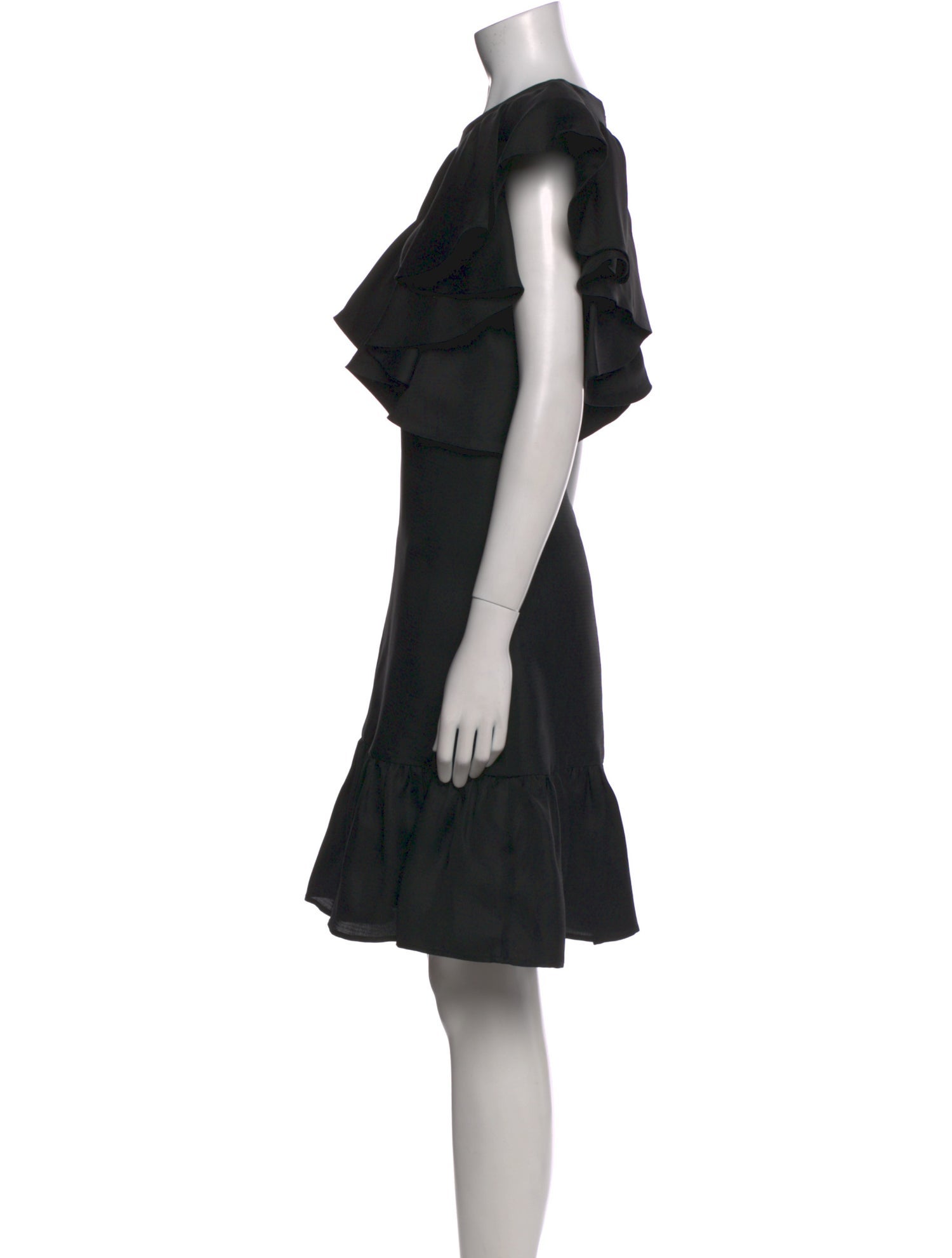 Co. Silk Knee-Length Dress