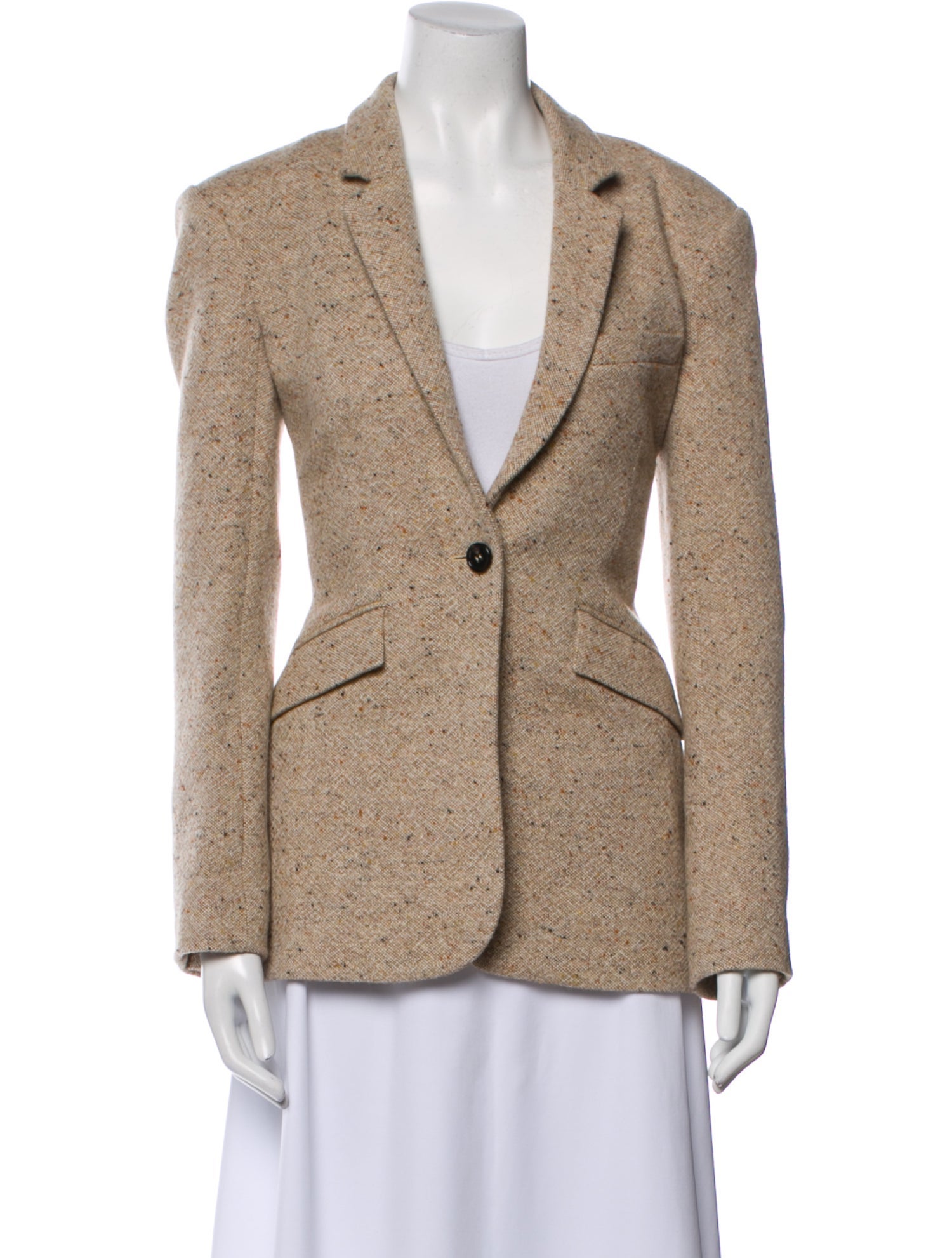 Co. Virgin Wool Printed Blazer