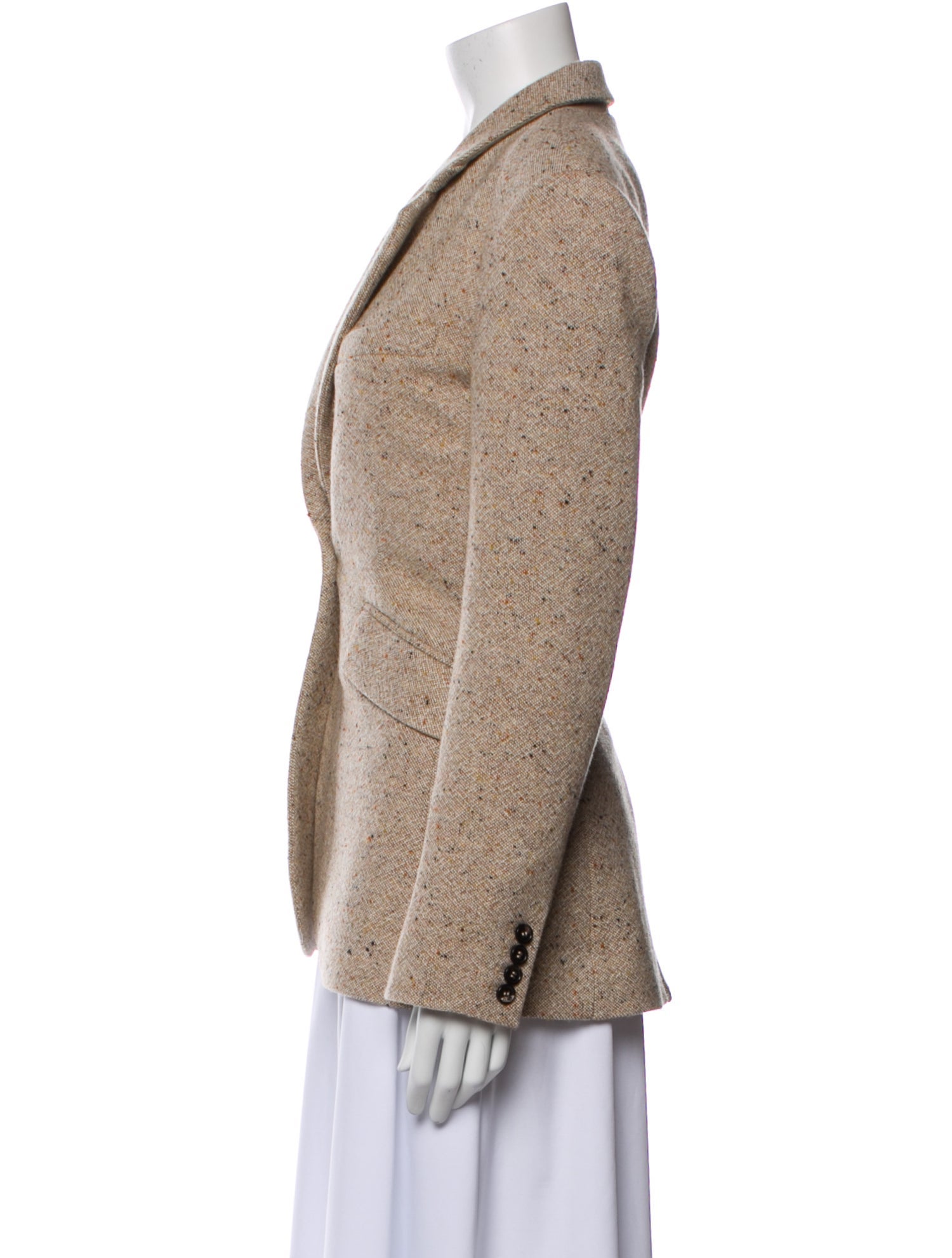 Co. Virgin Wool Printed Blazer