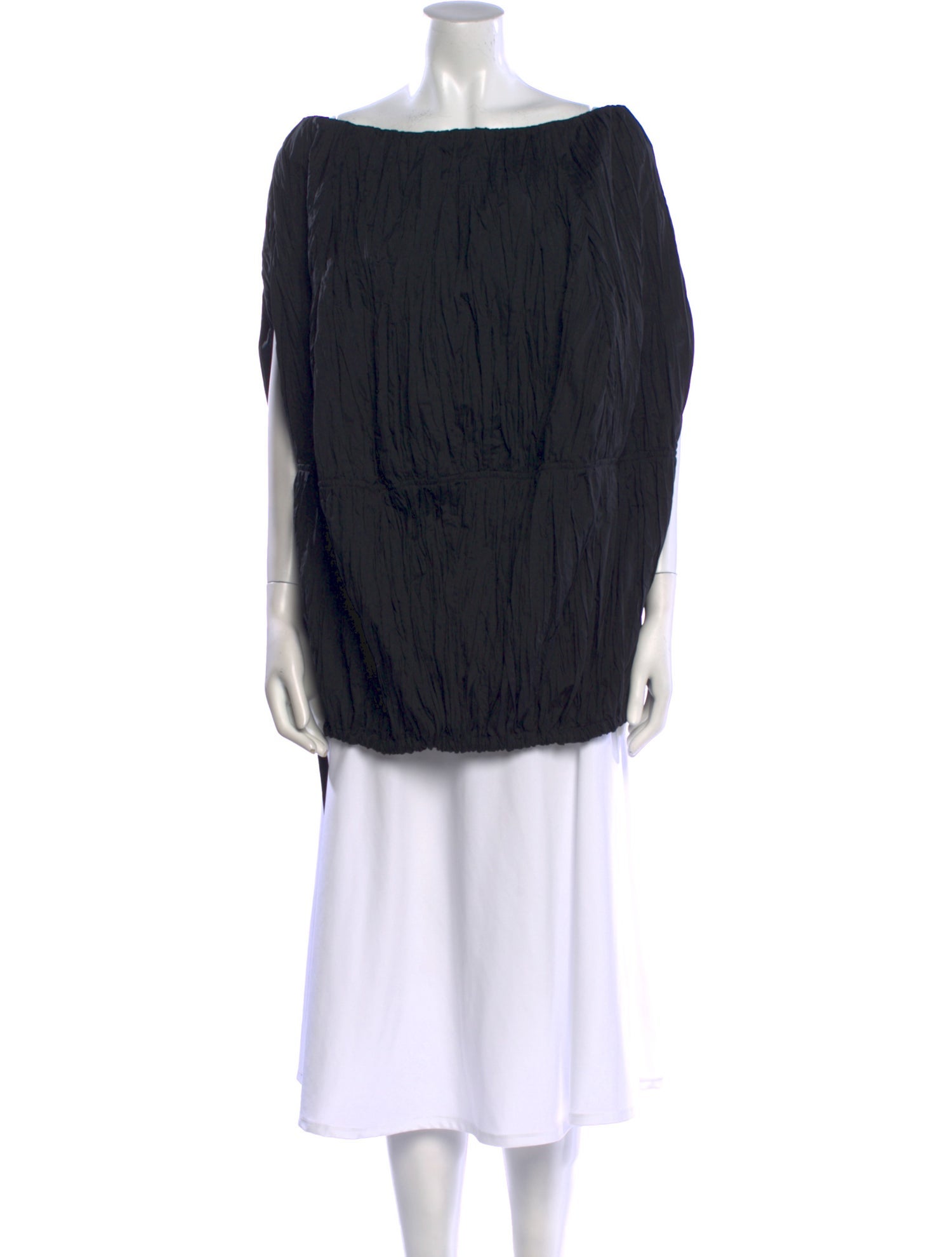 Co. Bateau Neckline Three-Quarter Sleeve Tunic