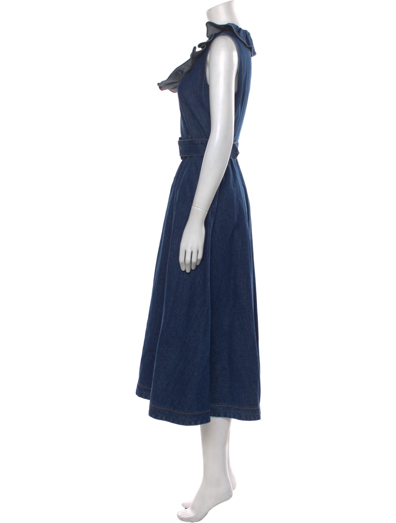 Co. Scoop Neck Long Dress