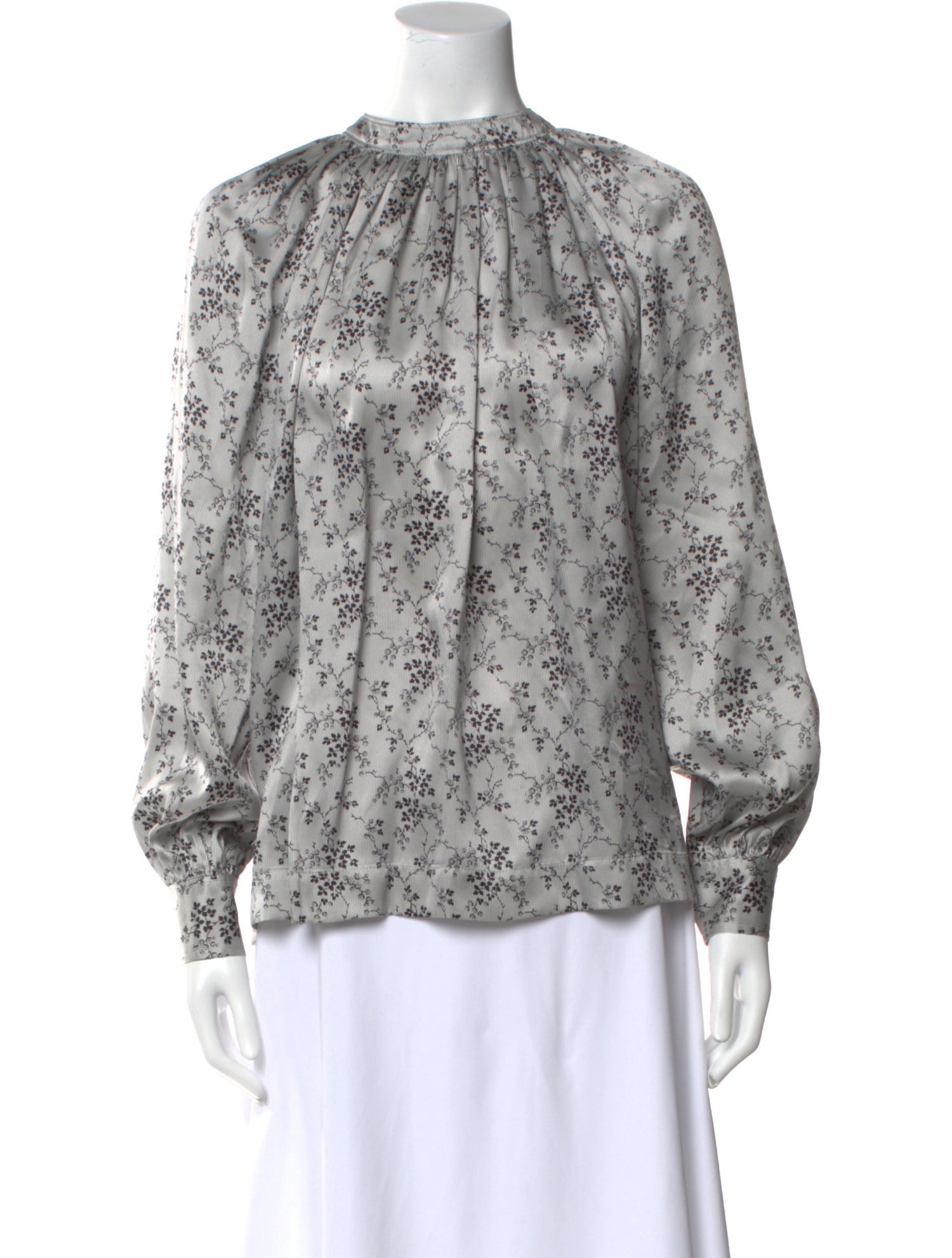 Co. Silk Printed Blouse