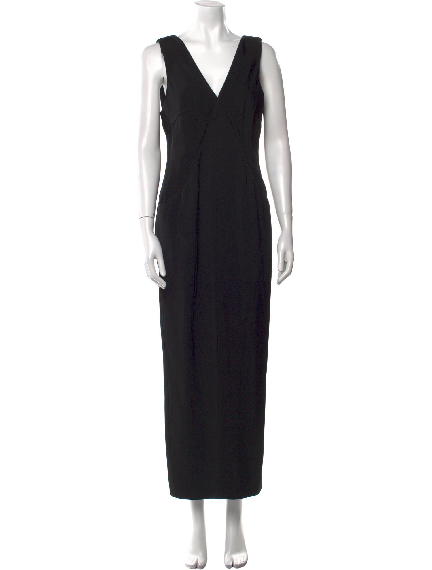 Co. V-Neck Long Dress