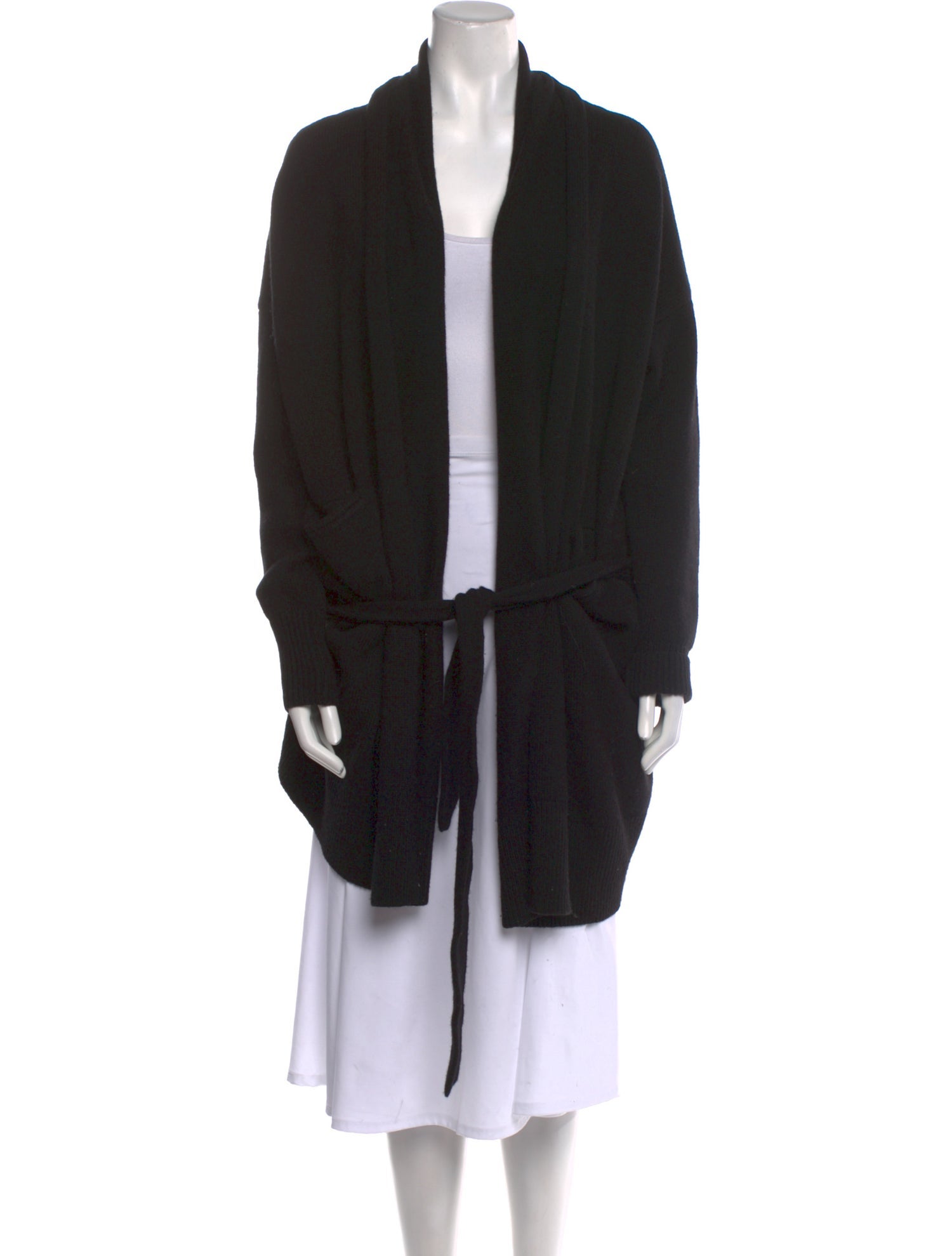 Co. Wool Open Front Sweater