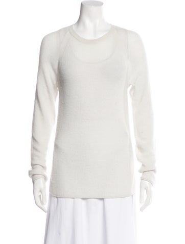 Pre-owned Co Cashmere Crew Neck Sweatshirt In Neutral