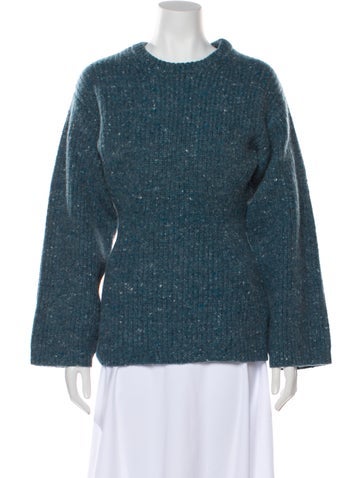 Pre-owned Co Wool Crew Neck Sweater W/ Tags In Blue