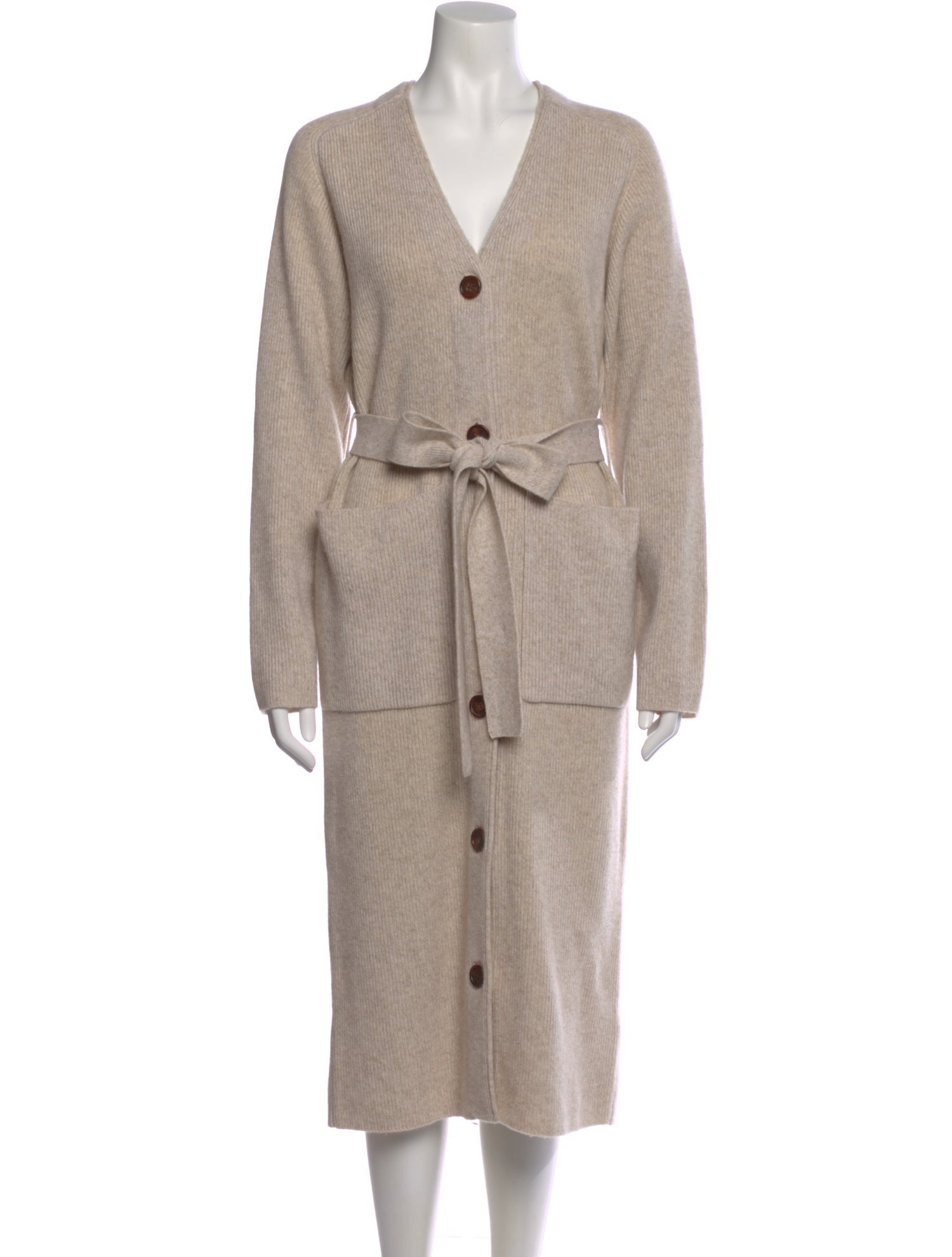 Co. Wool Midi Length Dress