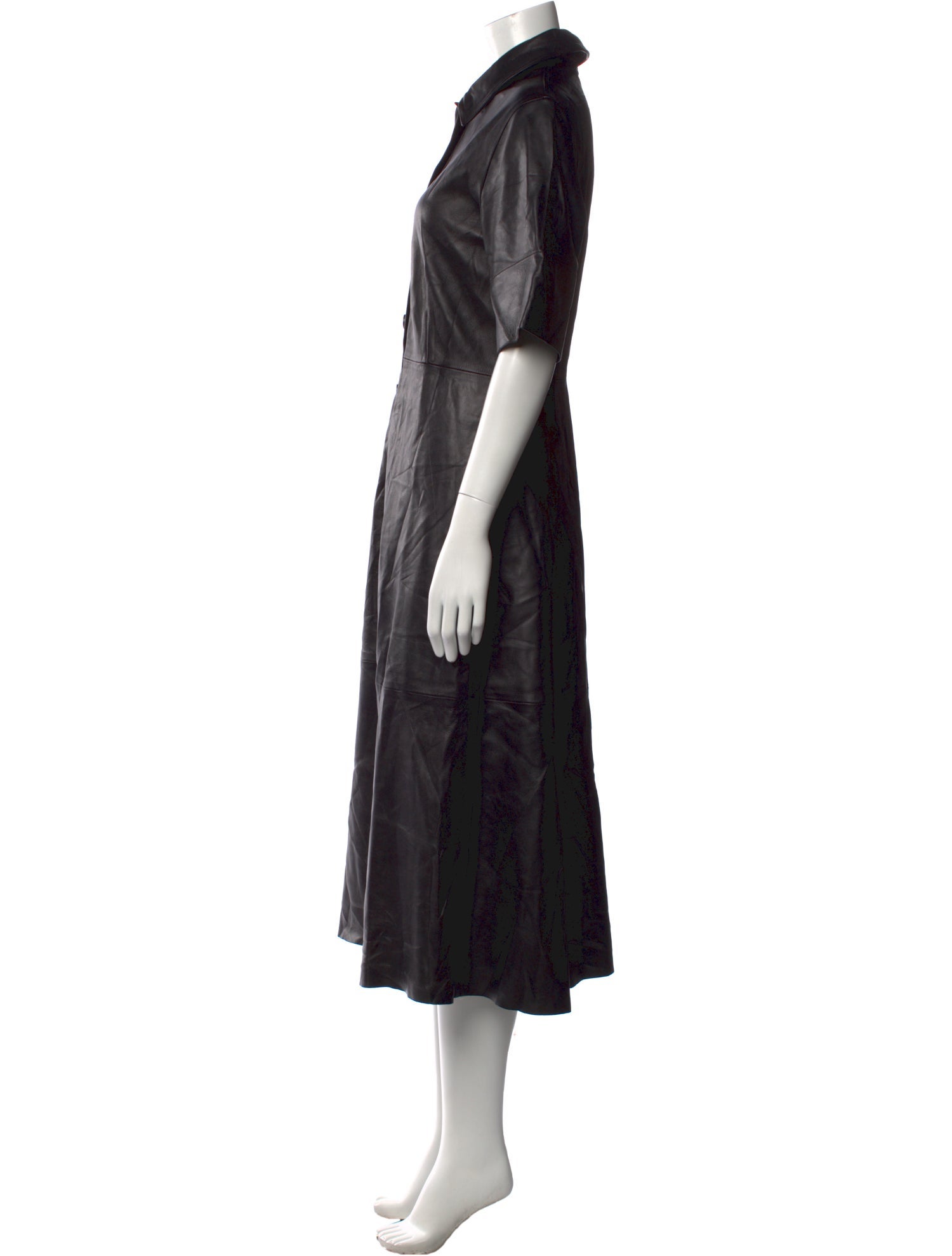 Co. Lambskin Long Dress