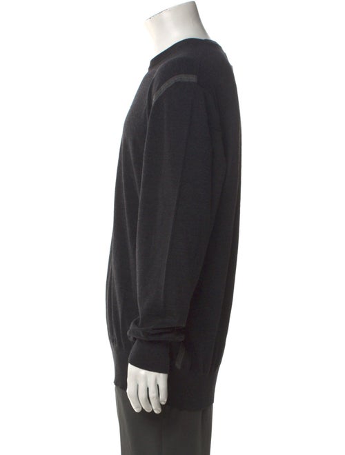 Cortigiani Virgin Wool Crew Neck Pullover