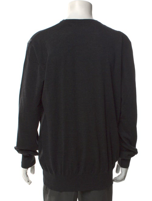 Cortigiani Virgin Wool Crew Neck Pullover