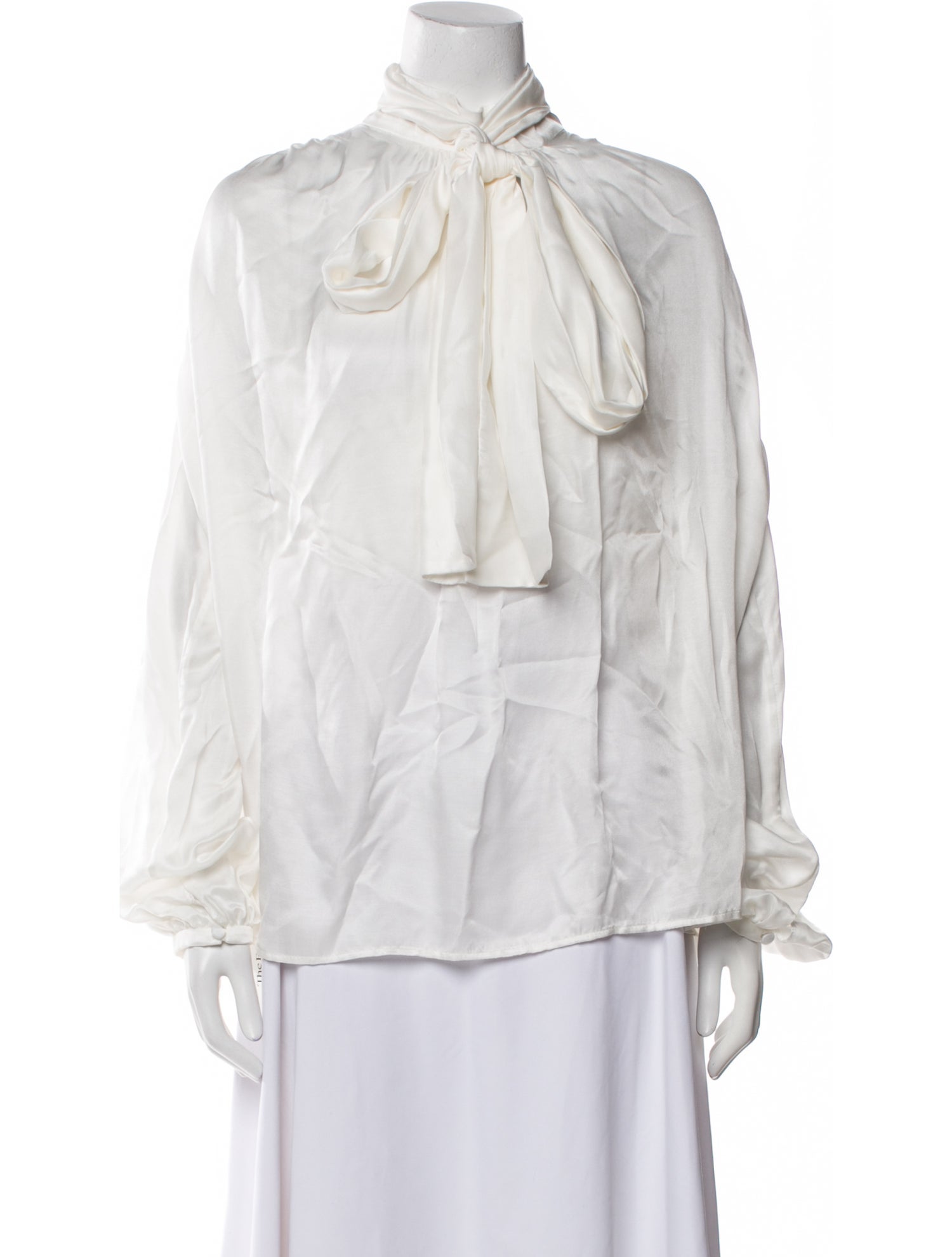 Costarellos Mock Neck Long Sleeve Blouse w/ Tags