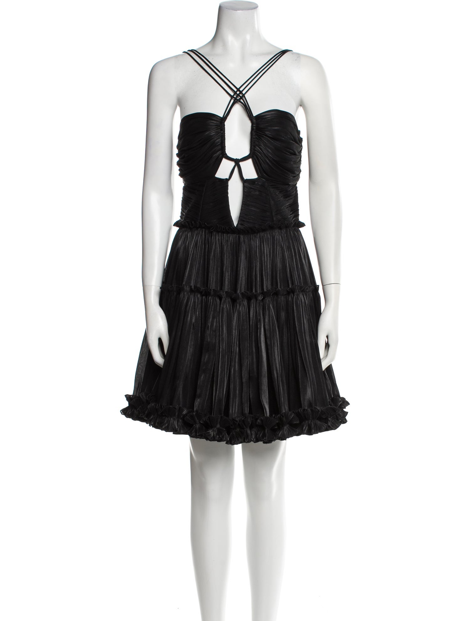 Costarellos Halterneck Mini Dress