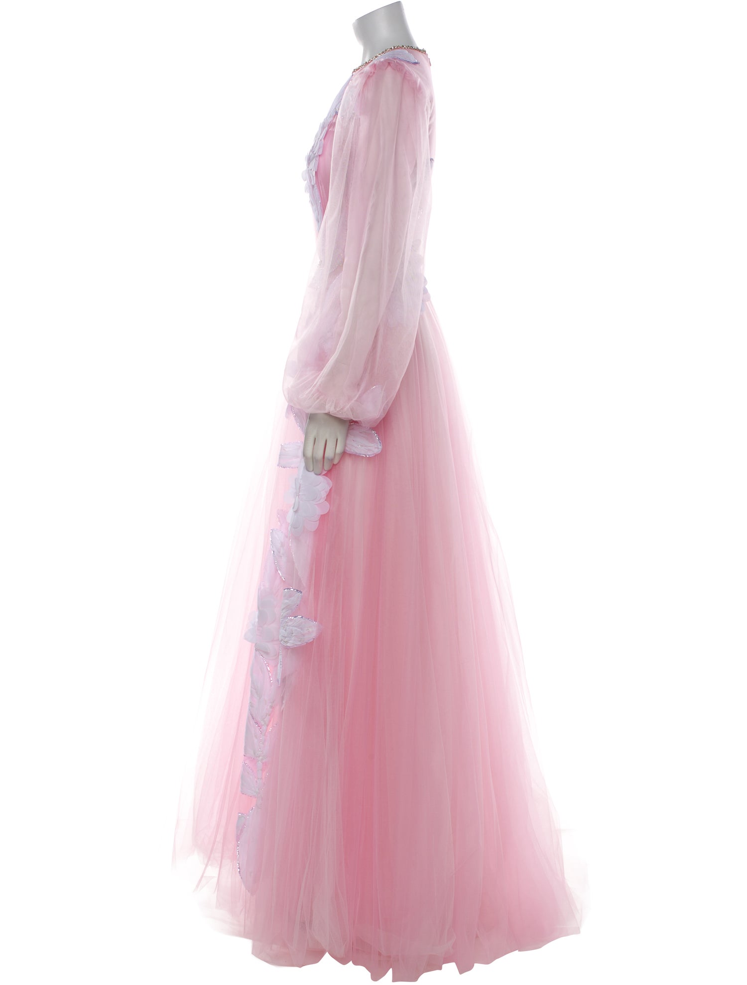 Costarellos Crew Neck Long Dress w/ Tags