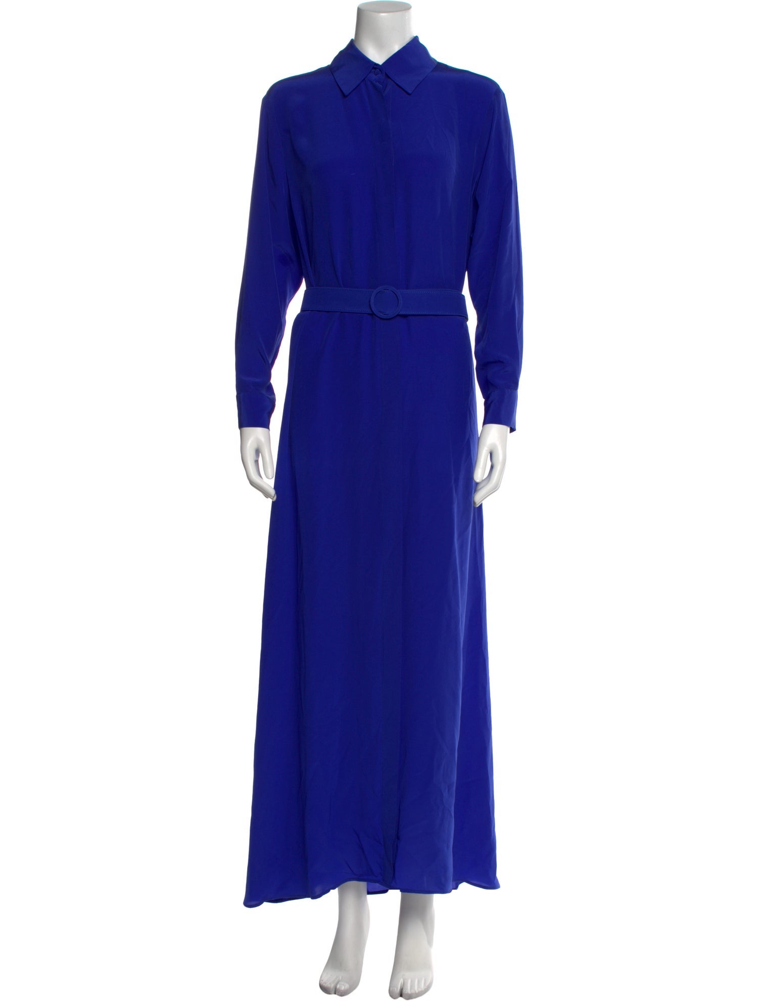 Costarellos Silk Long Dress