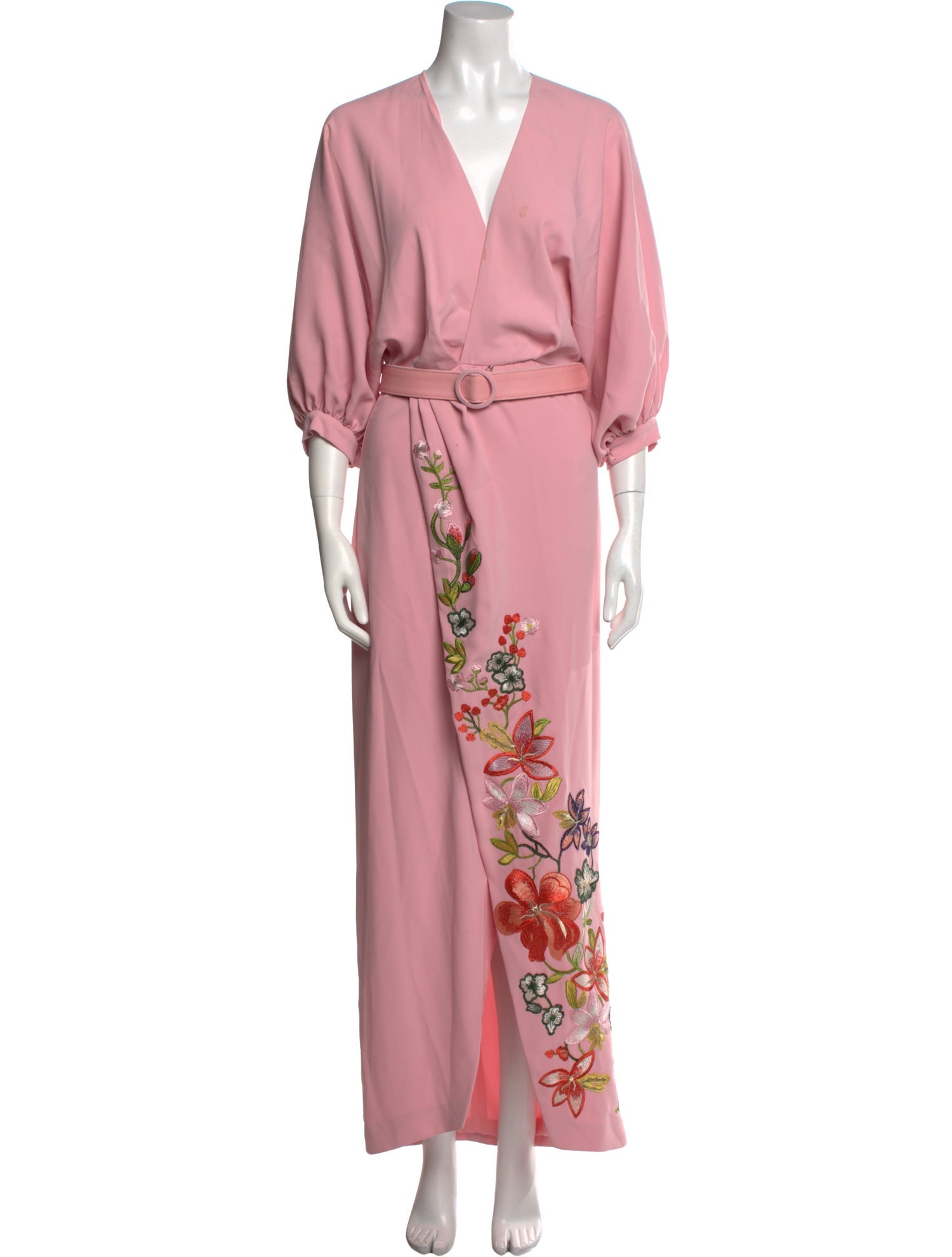 Costarellos Graphic Print Long Dress