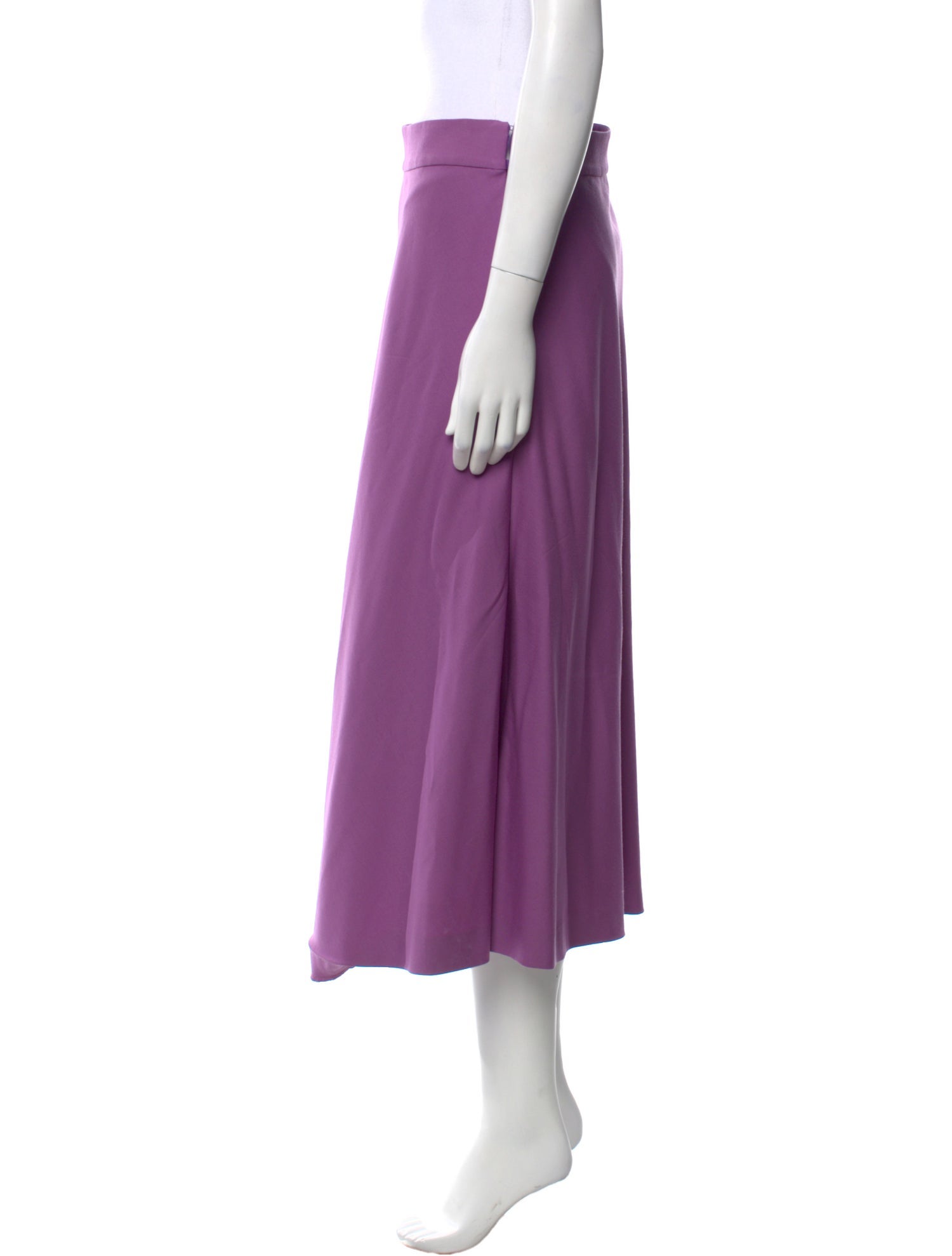 Costarellos Wool Midi Length Skirt