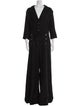 Costarellos V-Neck Jumpsuit