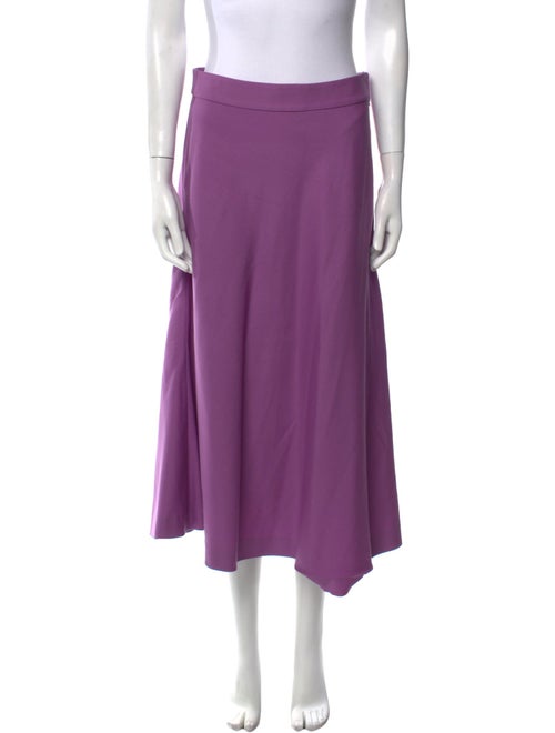 Costarellos Wool Midi Length Skirt