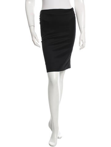 Costume National Mini Pencil Skirt