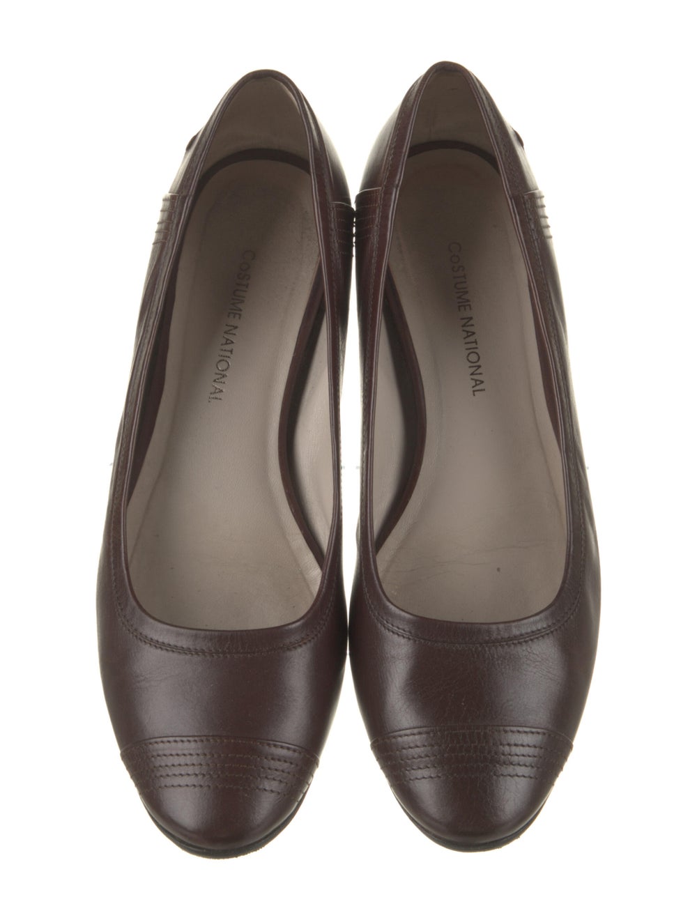 Costume National Leather Ballet Flats - image 3