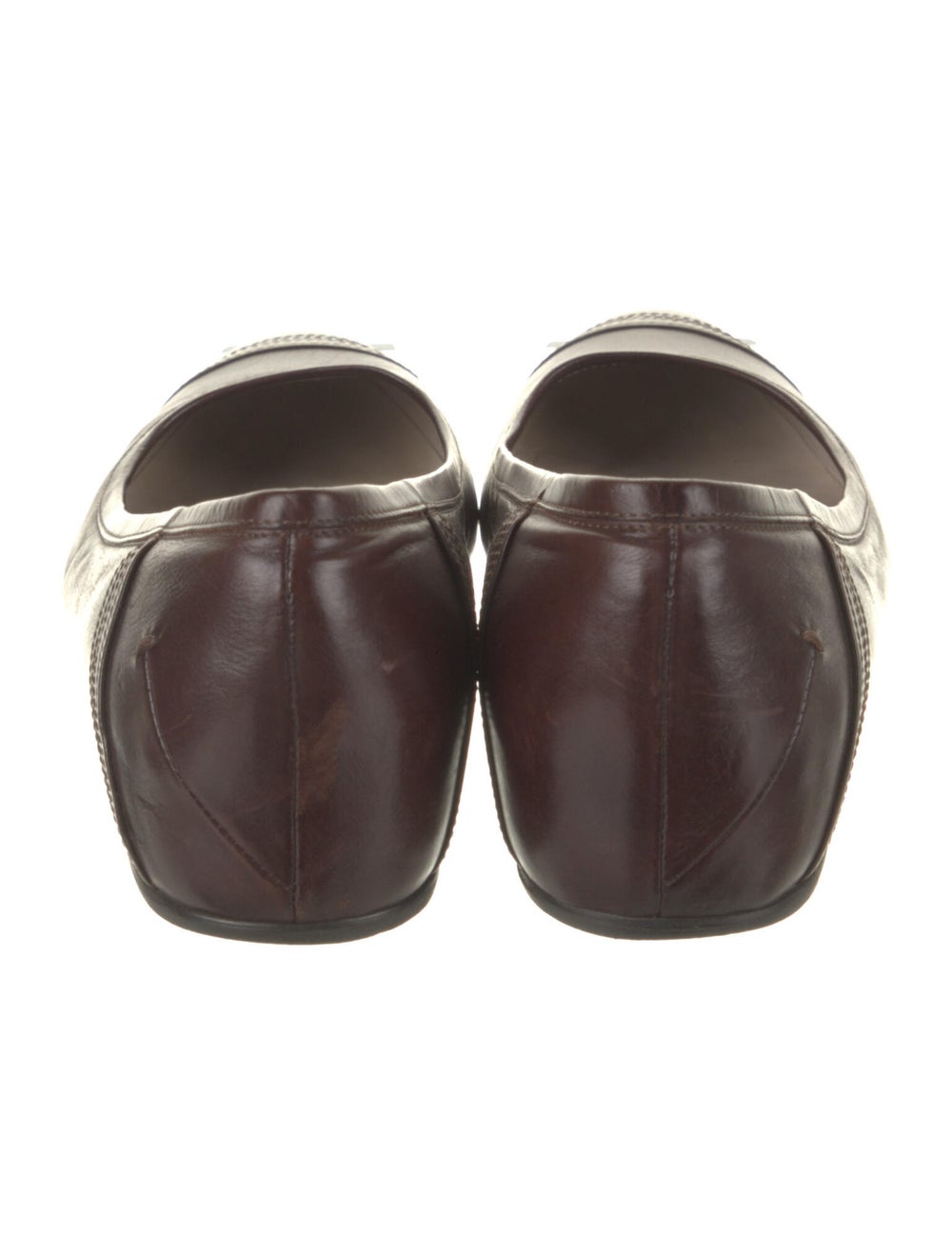 Costume National Leather Ballet Flats - image 4