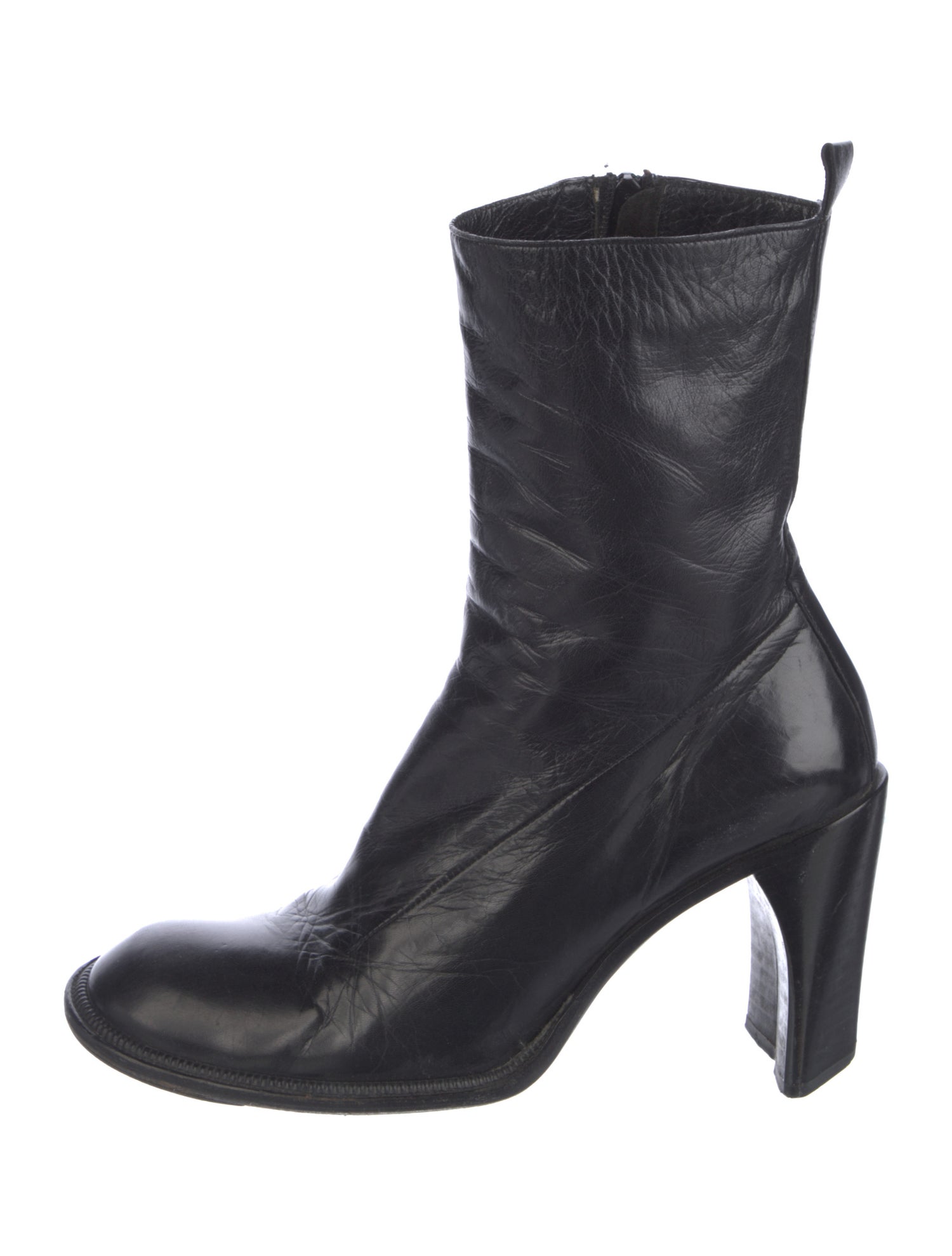 Costume National Leather Boots