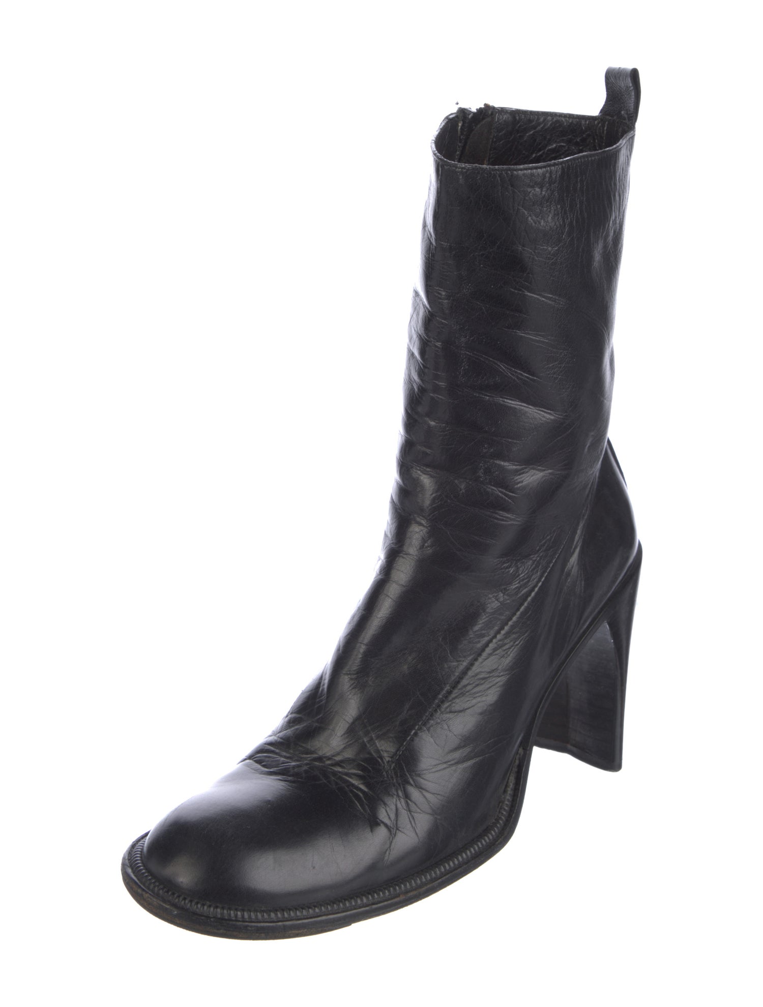 Costume National Leather Boots
