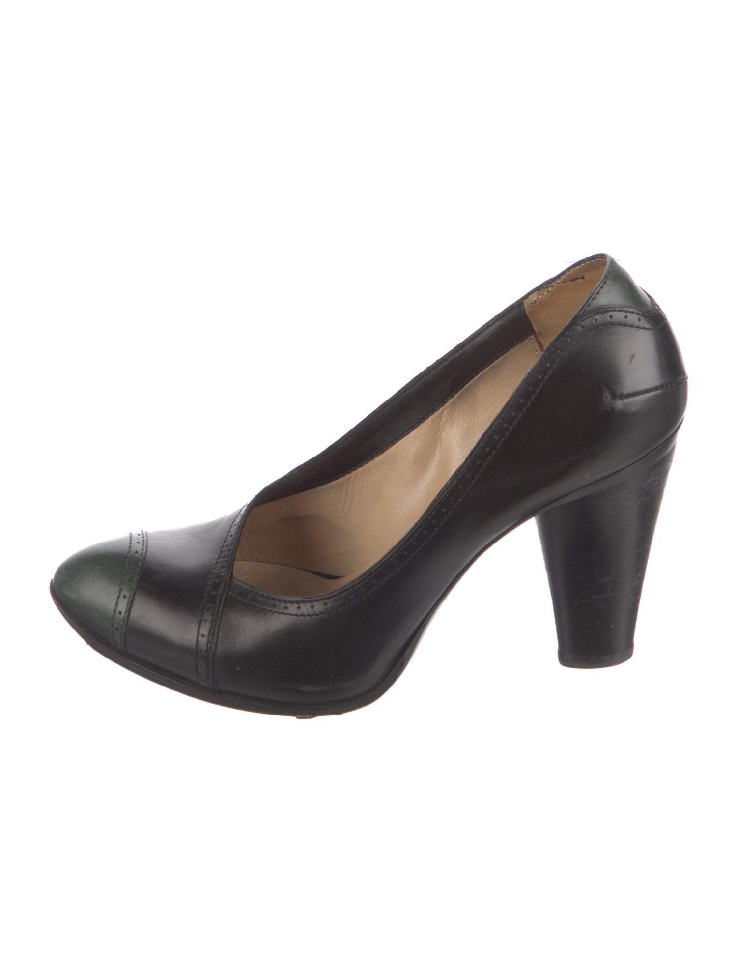 Costume National Leather Pumps