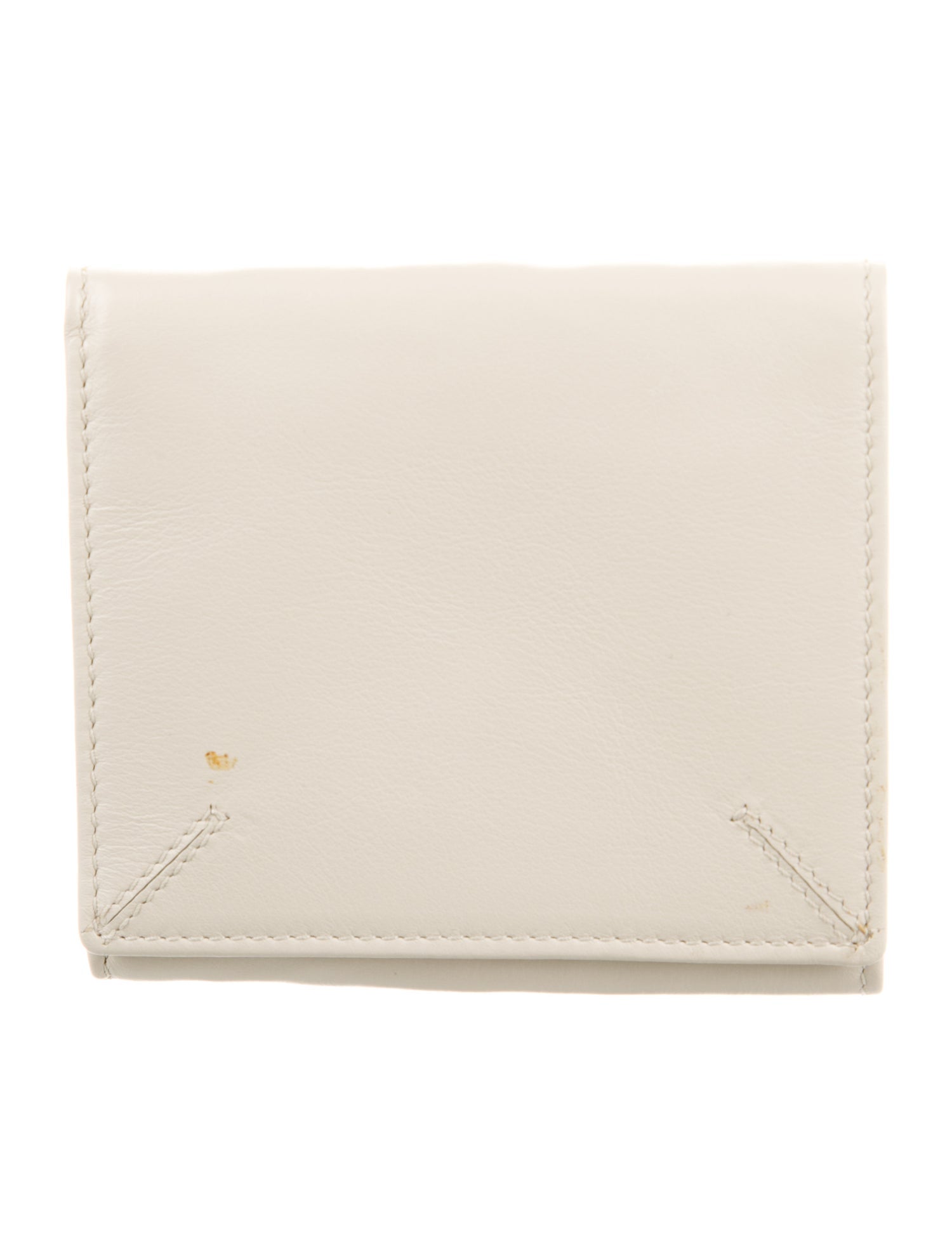 Costume National Leather Trifold Wallet