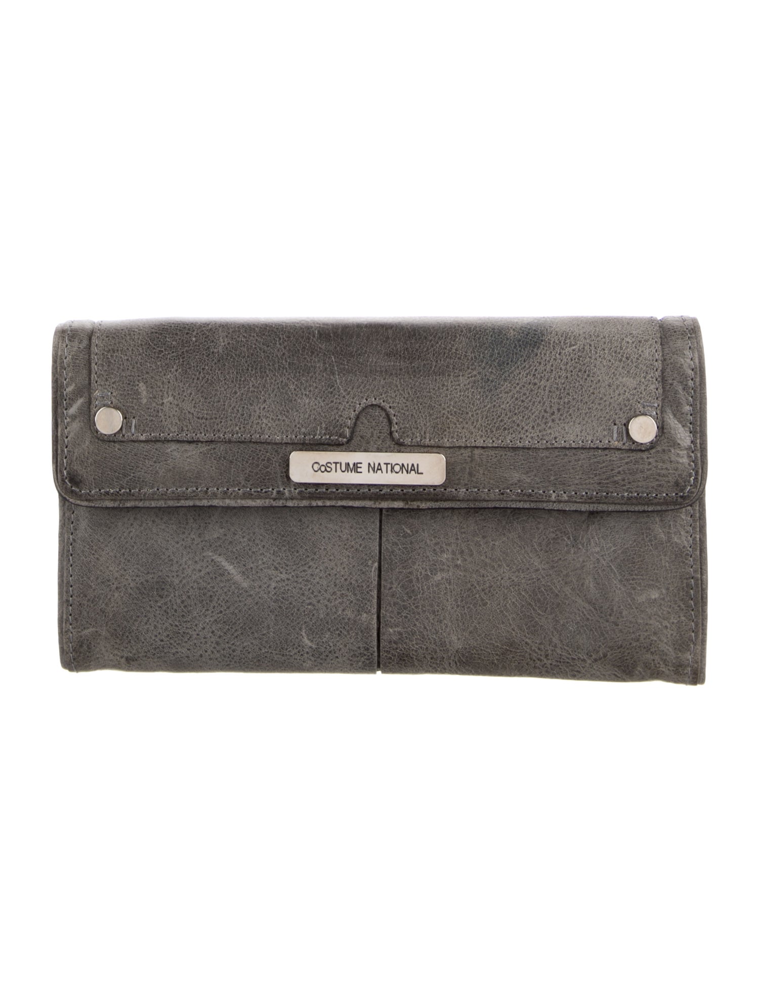 Costume National Leather Pouch