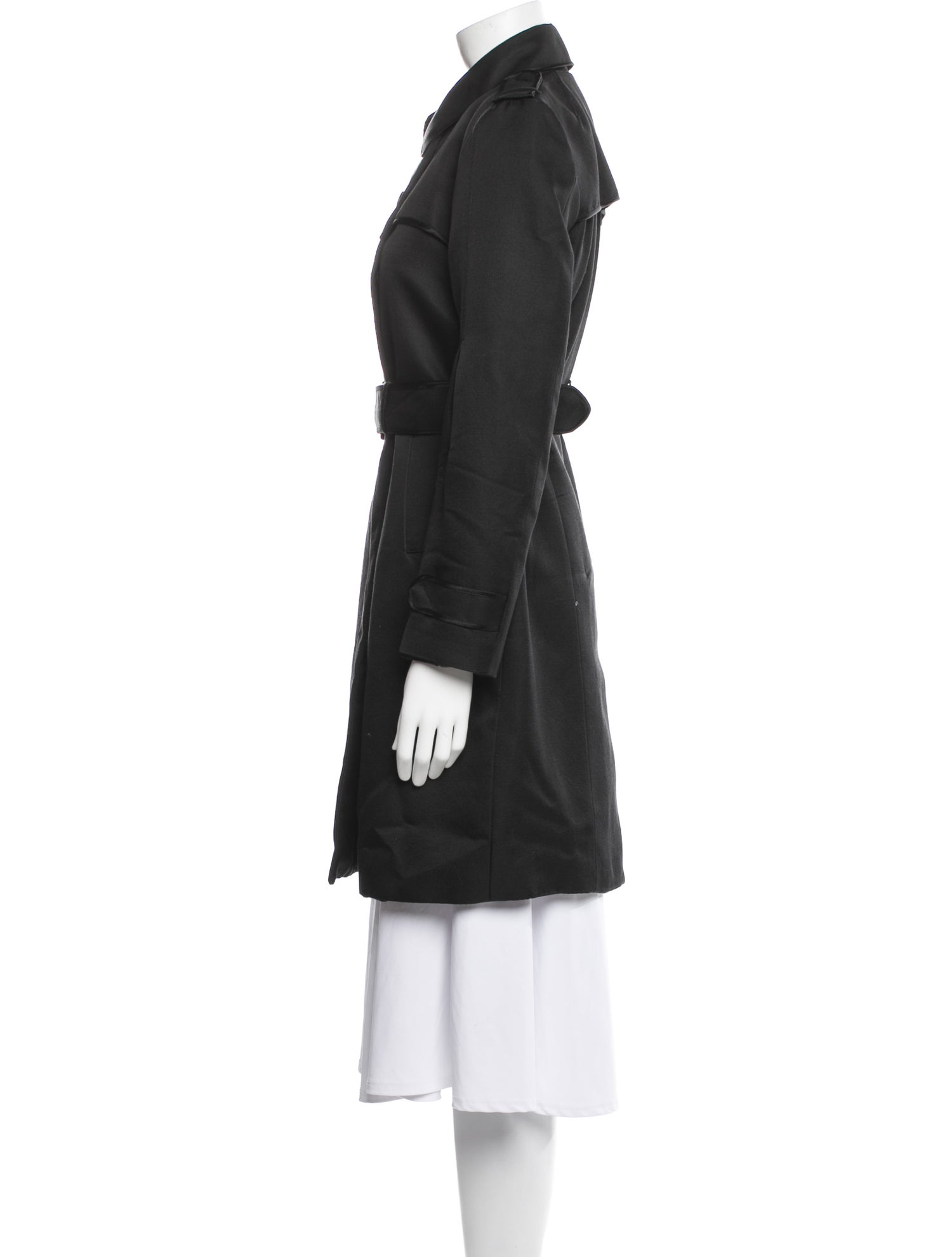 Costume National Wool Trench Coat
