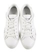 Costume National Leather Graphic Print Sneakers