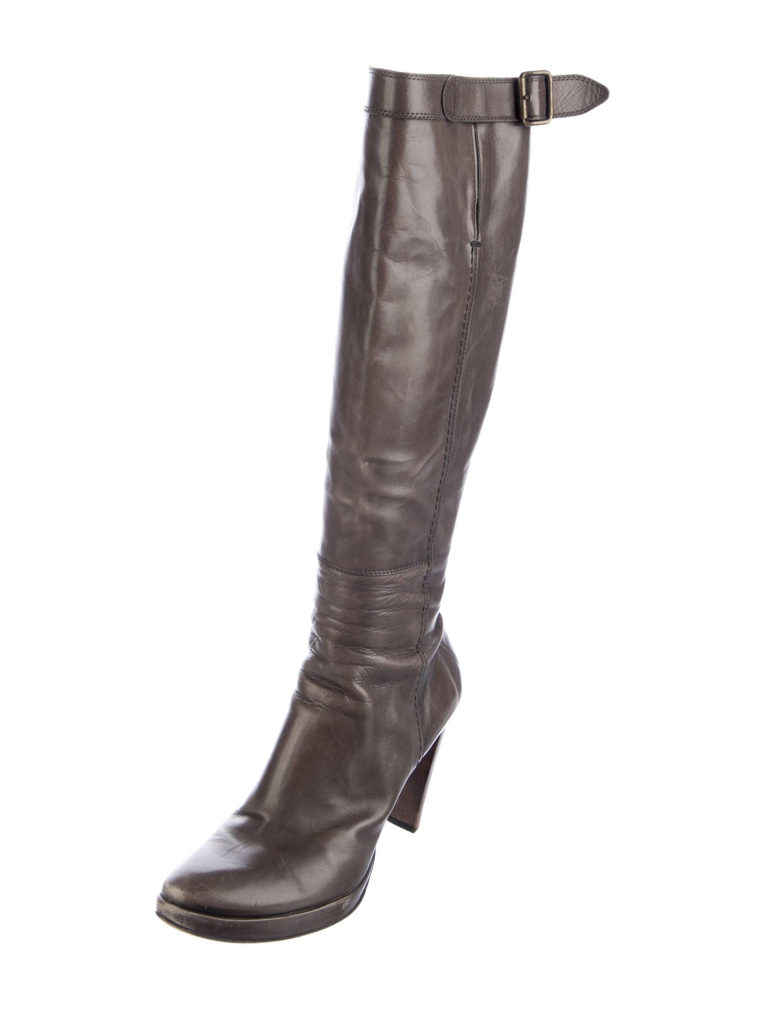 Costume National Leather Boots