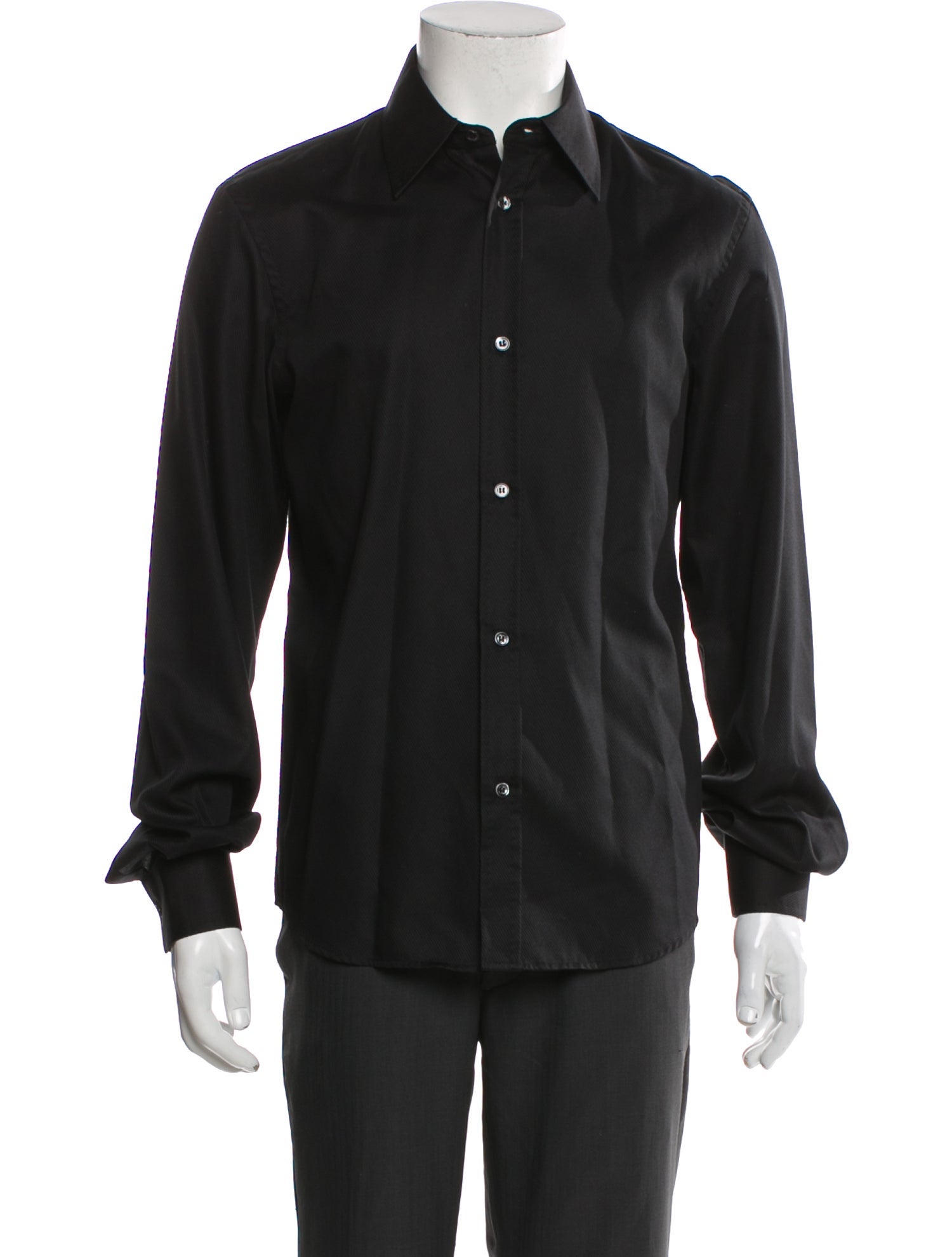 Costume National Long Sleeve Dress Shirt