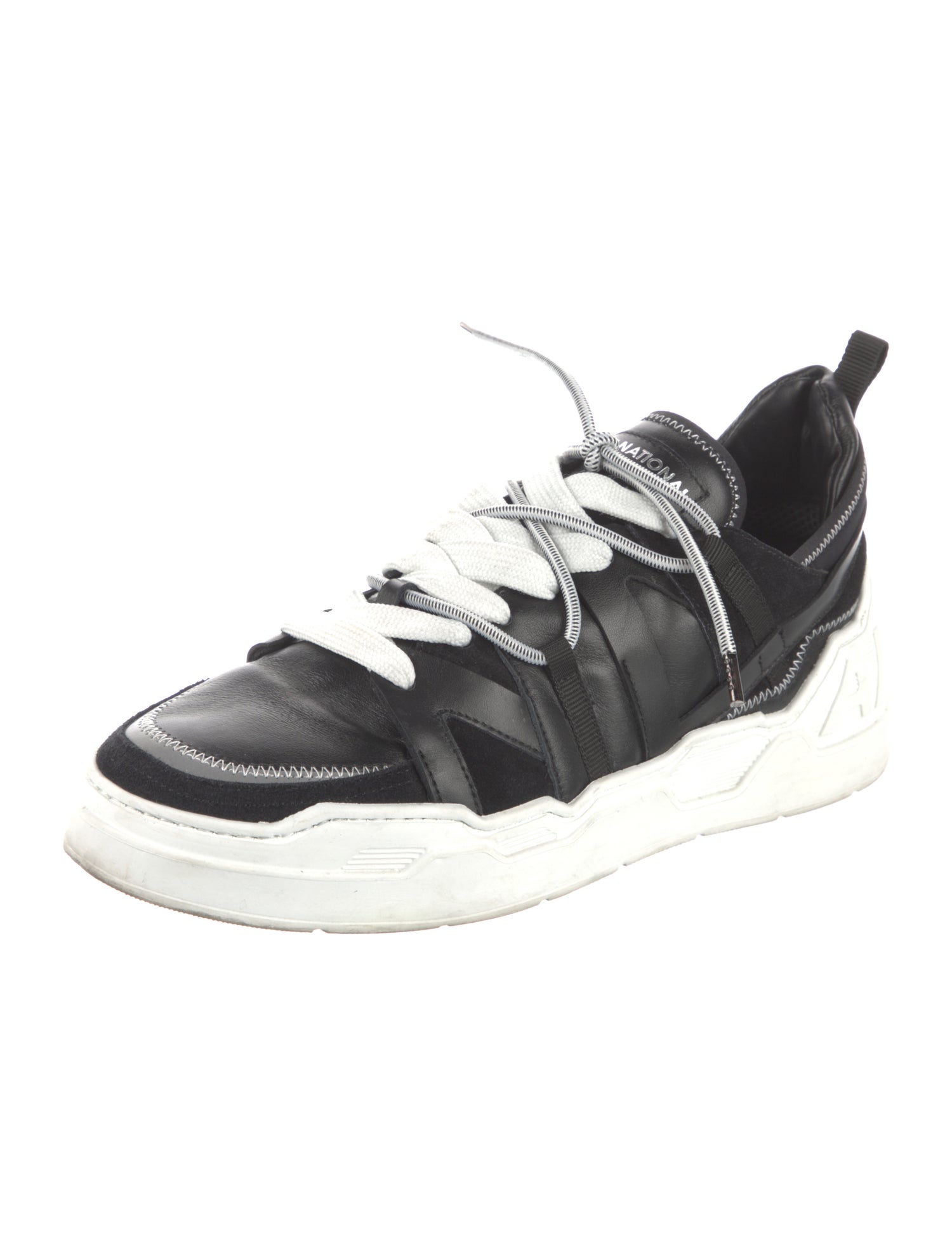 Costume National Leather Sneakers