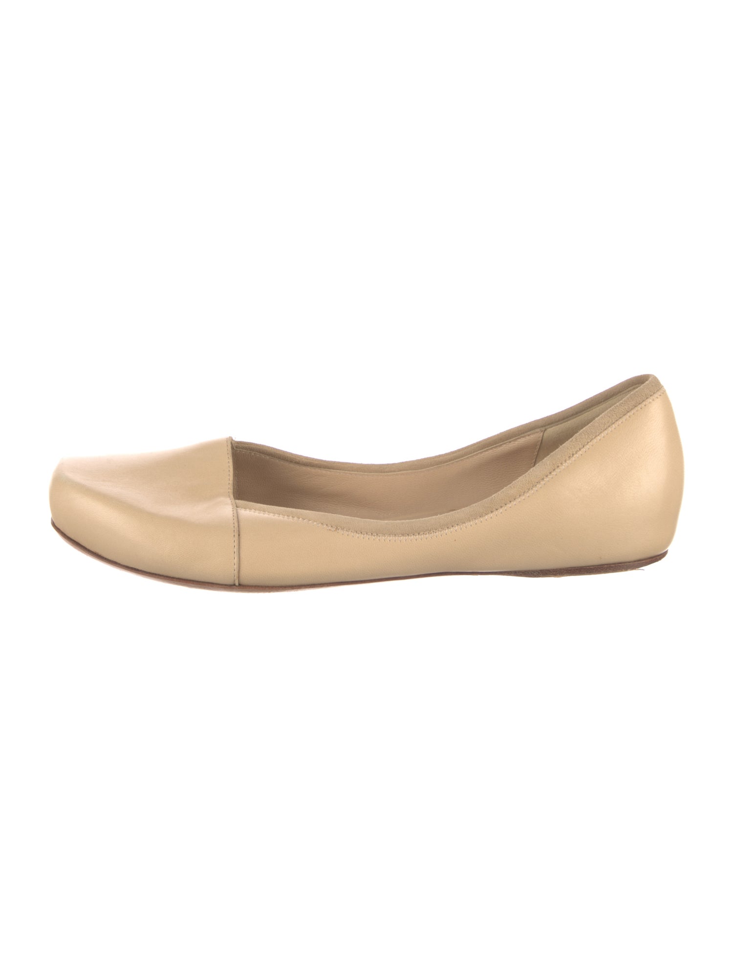 Costume National Vintage Leather Flats