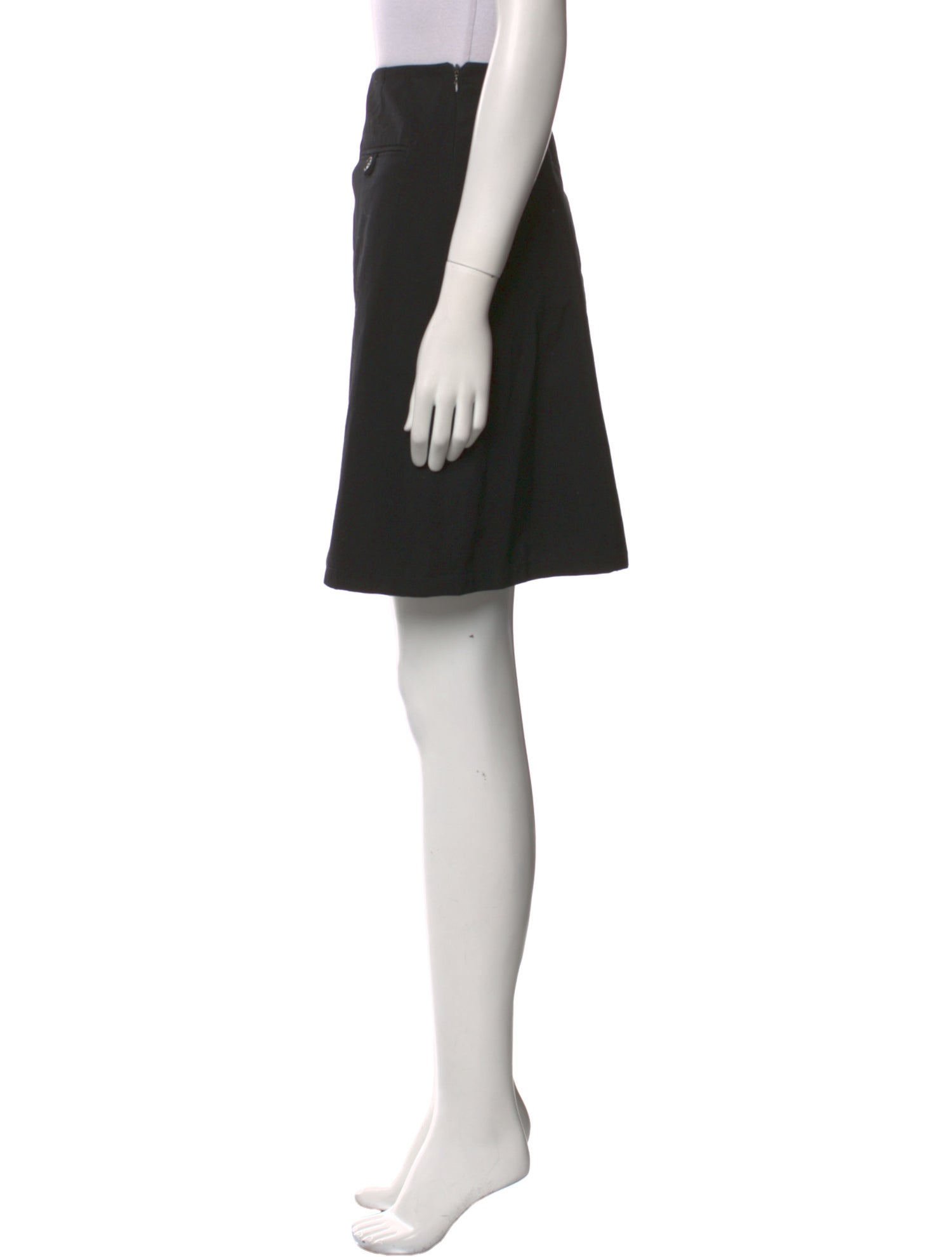 Costume National Wool Knee-Length Skirt