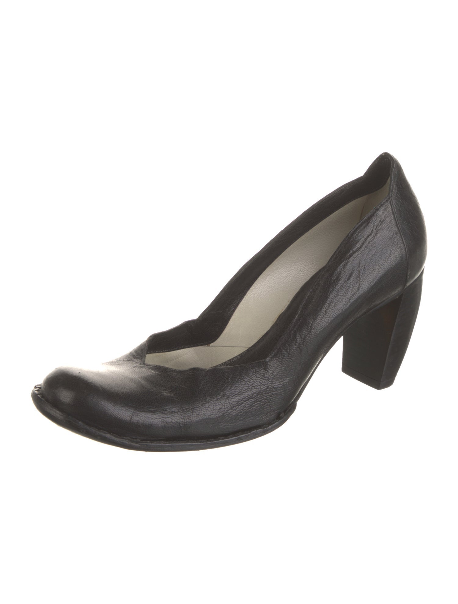 Costume National Leather Pumps