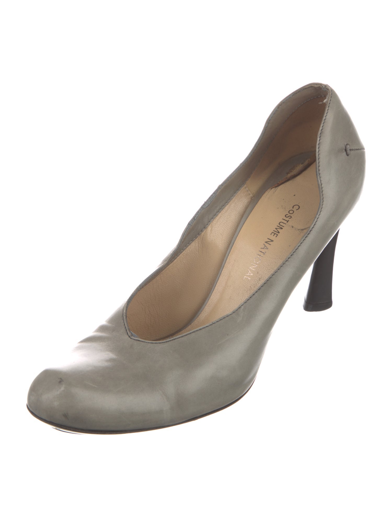 Costume National Leather Pumps