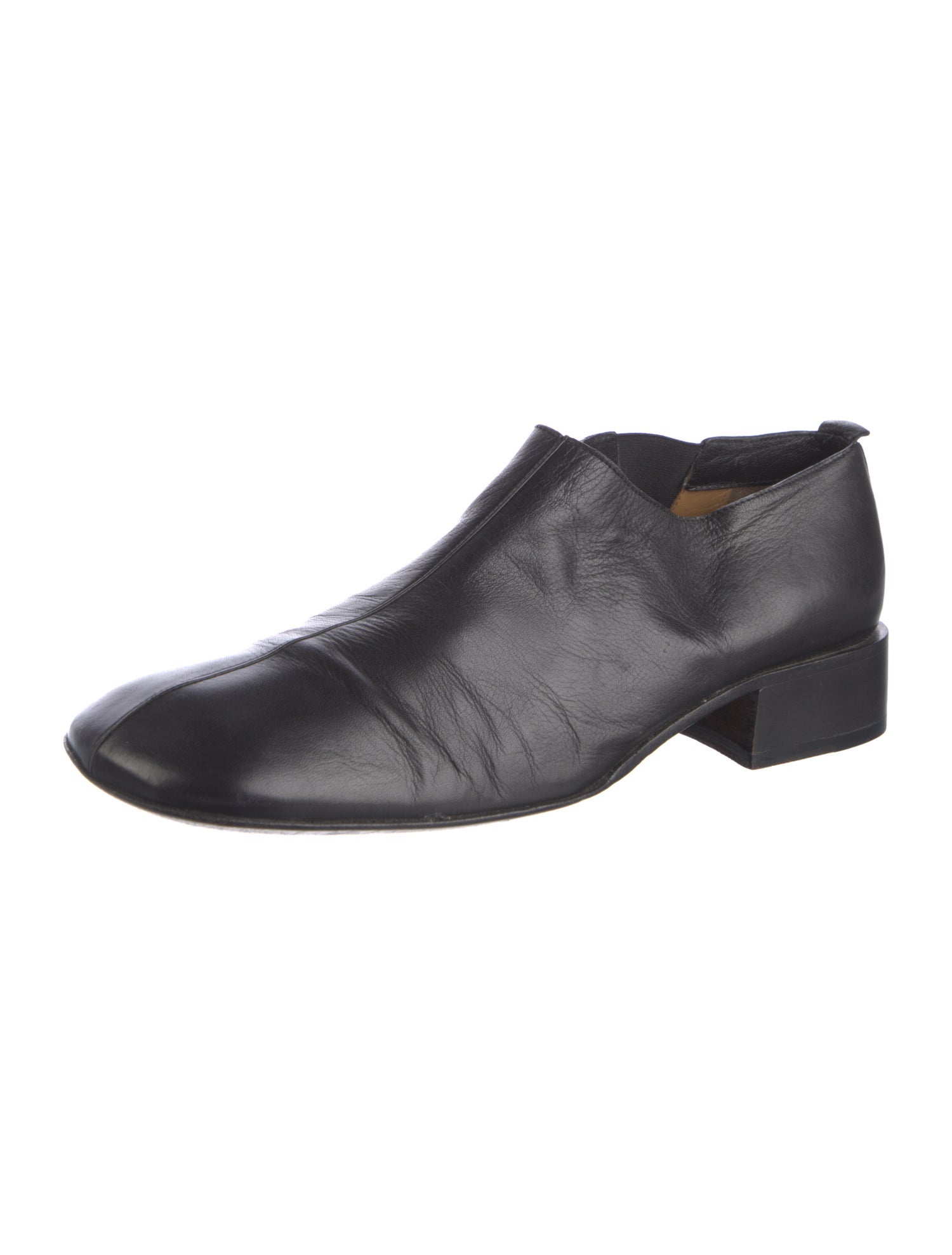 Costume National Leather Loafers