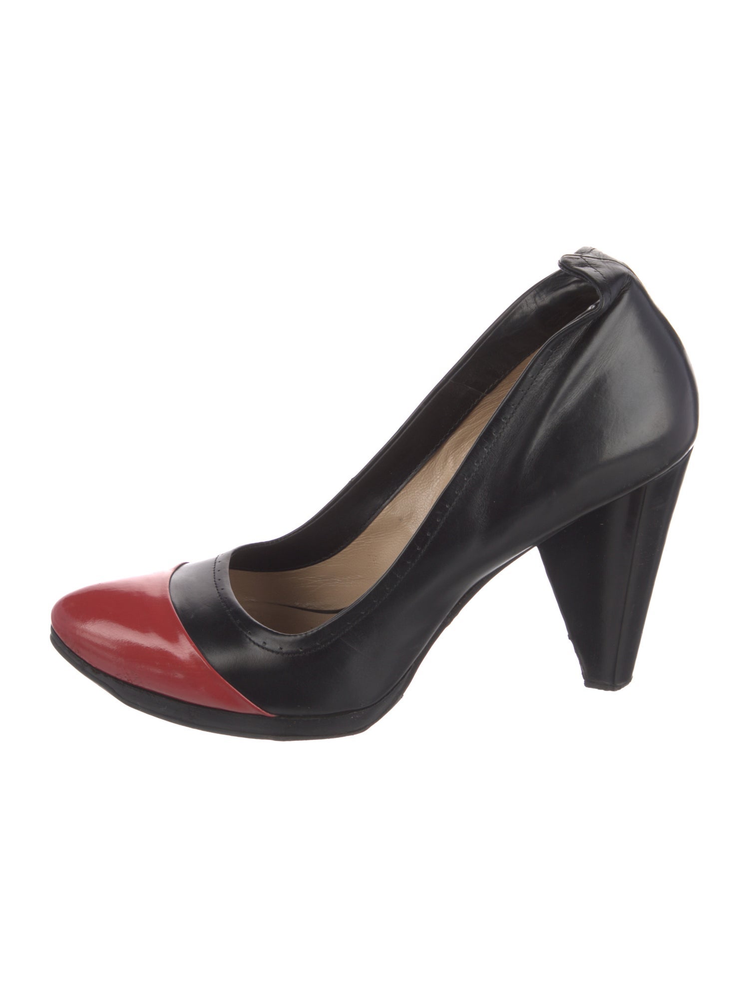 Costume National Leather Pumps